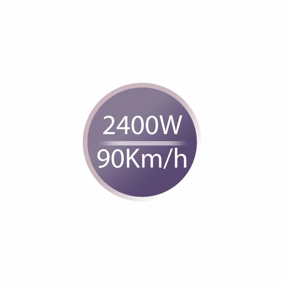 Remington Sèche-cheveux Ionique [Léger & Puissant] Pro-Air Turbo (2400W, Tourmaline Céramique,Séchage rapide, répartition uniforme de chaleur, 3 températures/2 vitesses,concentrateur+ diffuseur) D5220