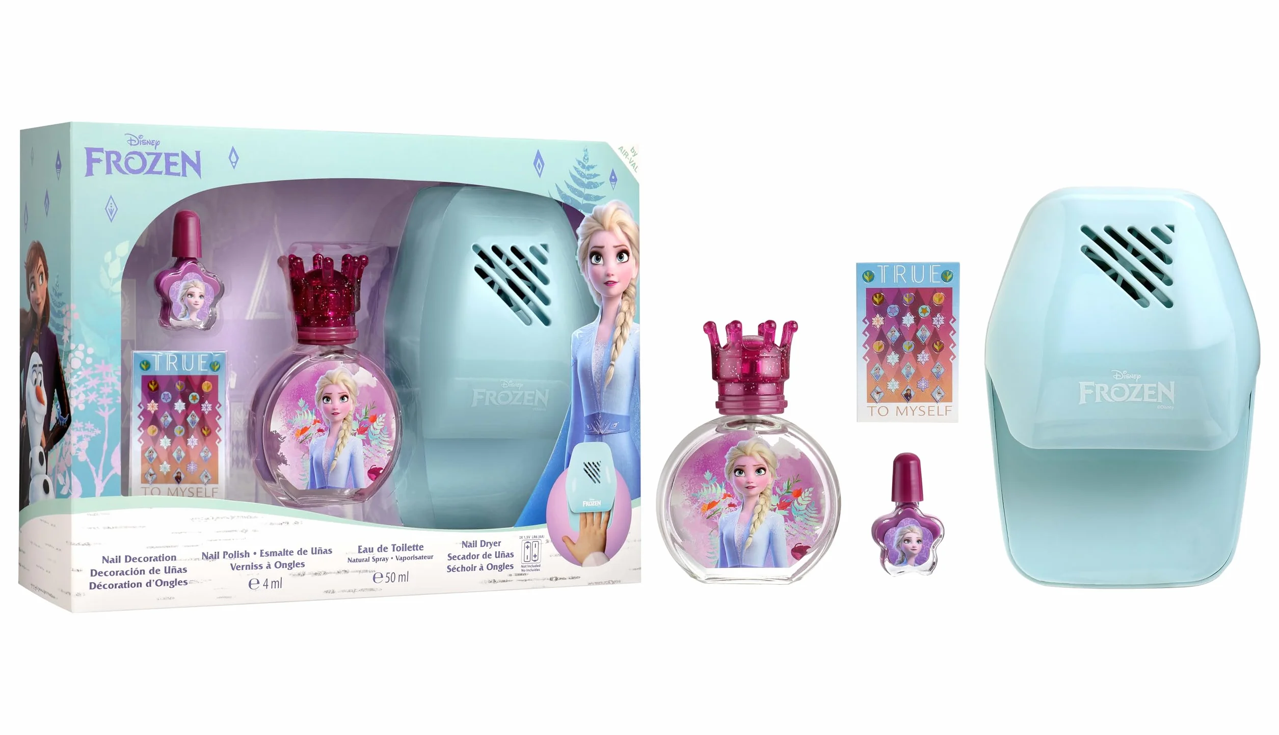Frozen Coffret EDT 50 ml et kit de manucure