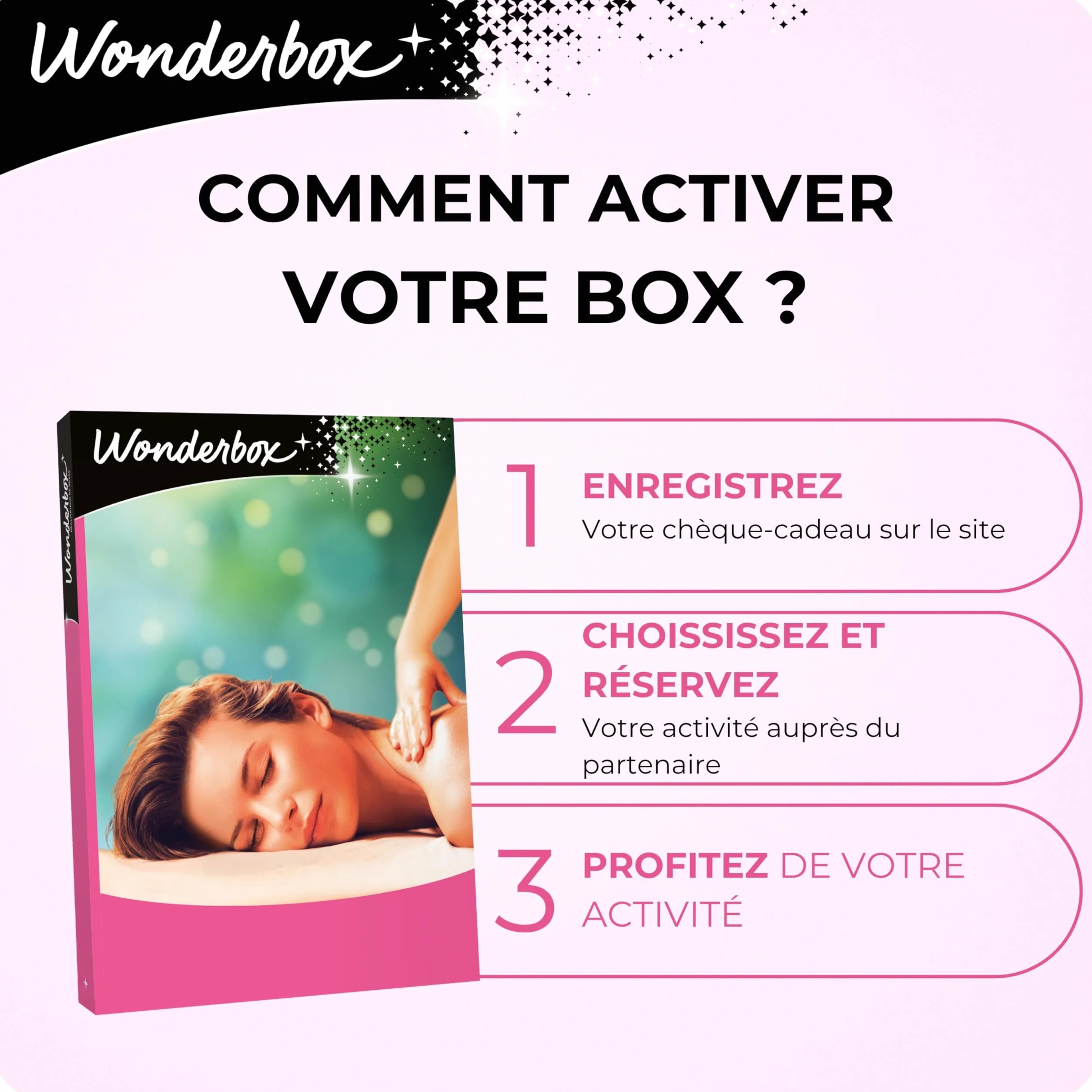 WONDERBOX Bien-être En Duo Coffret Cadeau Relaxation