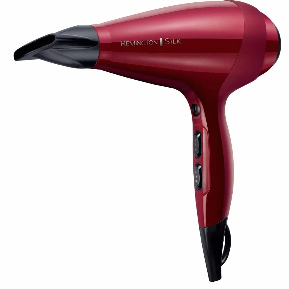 Remington Sèche-cheveux Professionnel Silk 2400W Turbo 140 km/h Ionique Céramique AC9096