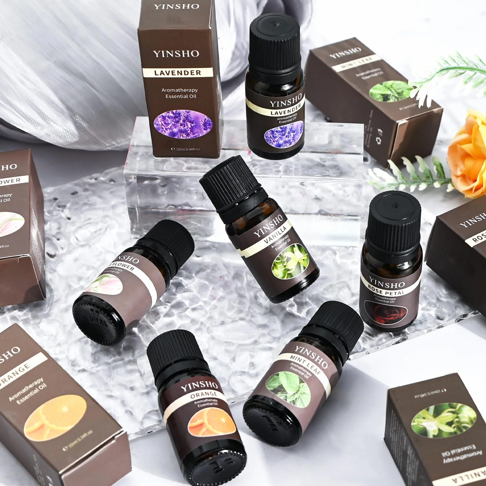 JUYRLE Kit de fabrication de parfum à faire soi-même, kit de bricolage créatif pour adultes, avec huile essentielle, mini parfums avec petit flacon pulvérisateur, cadeau pour femme/enfant