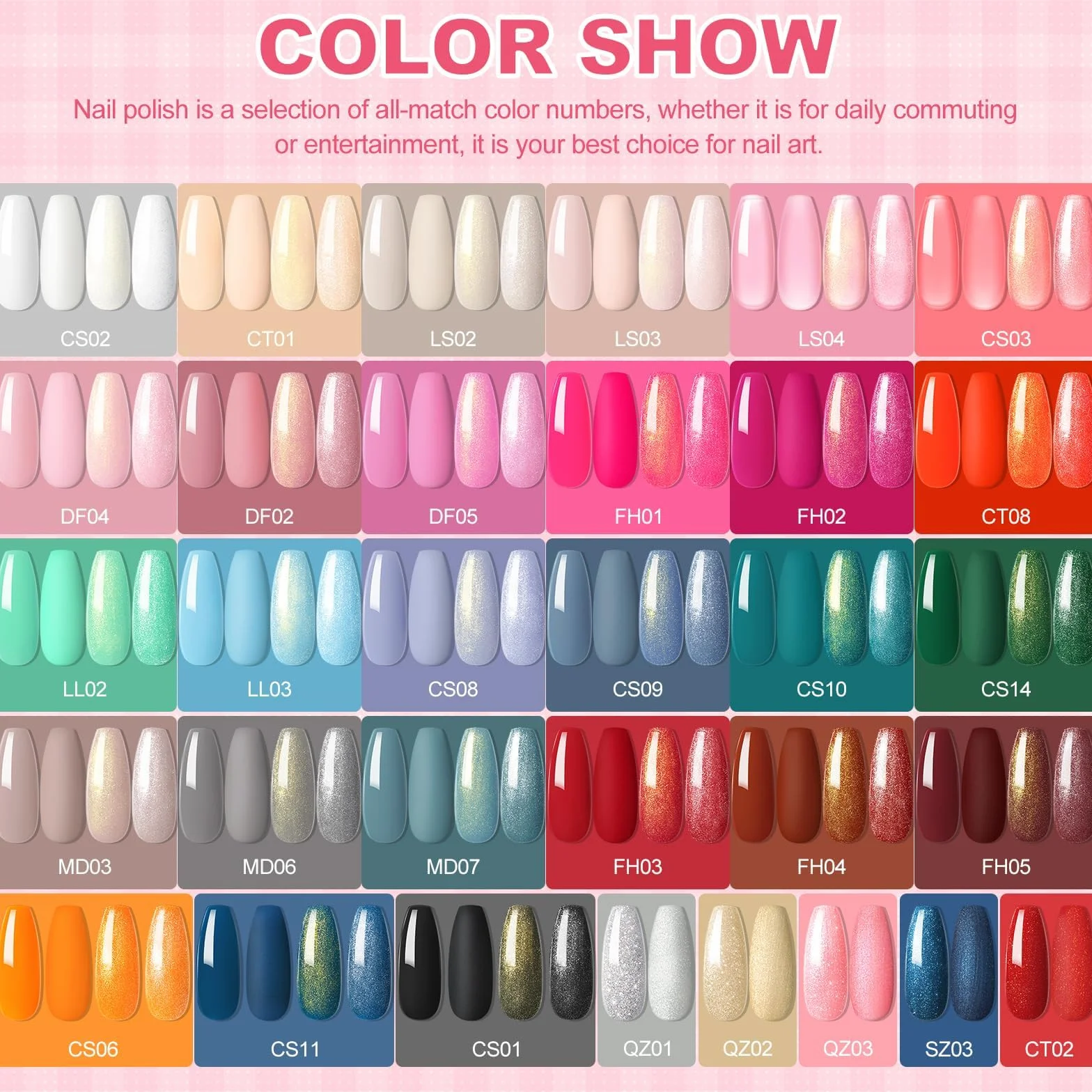PEACECOLOR Kit Vernis Semi Permanent Complet 35 Couleurs avec Lampe UV LED et Ponceuse pour Ongles