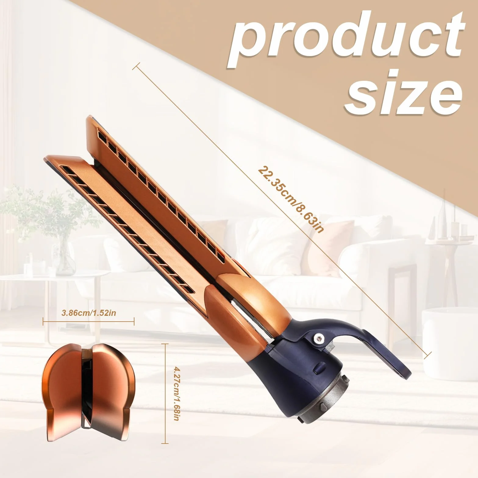 Airflow Accessoire de lissage pour cheveux Dyson Airwrap HS01/HS05/HS08 avec technologie à air froid réduit les dommages causés par la chaleur sans plaques chauffantes