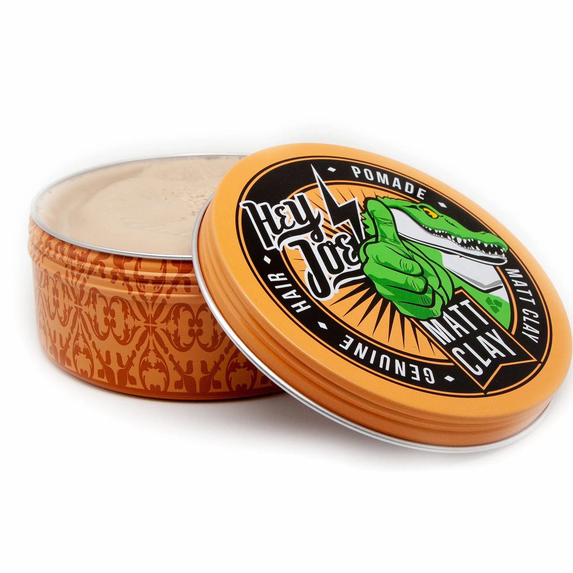 HEY JOE! - Genuine Hair Pomade Matt Clay Pro Size | Cire Mate à Tenue Moyenne - Boîte de 350 ml
