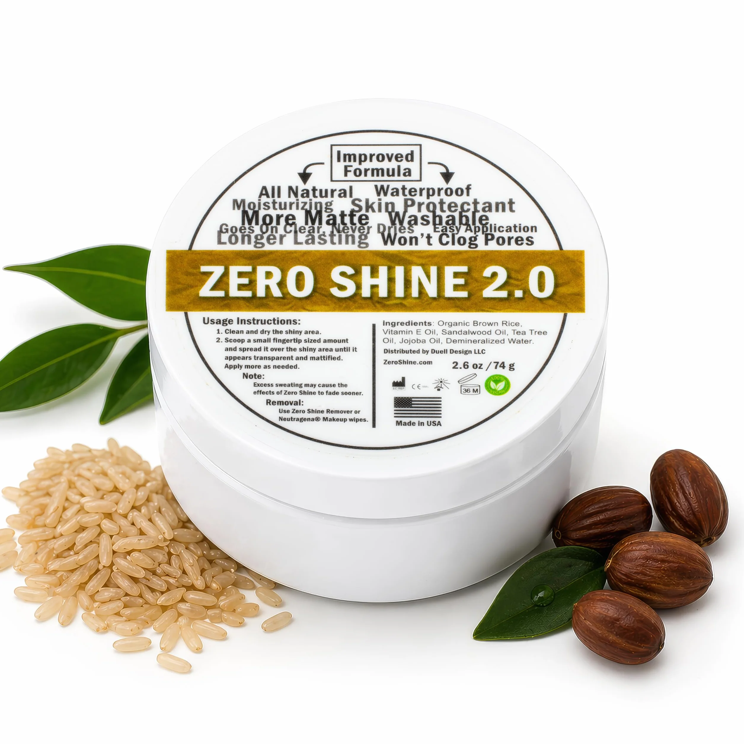 2.0 | Soin matifiant anti-brillance | Crème nourrissante contre la calvitie | Hydratant cuir chevelu | Idéal pour la pigmentation SMP (74 g)