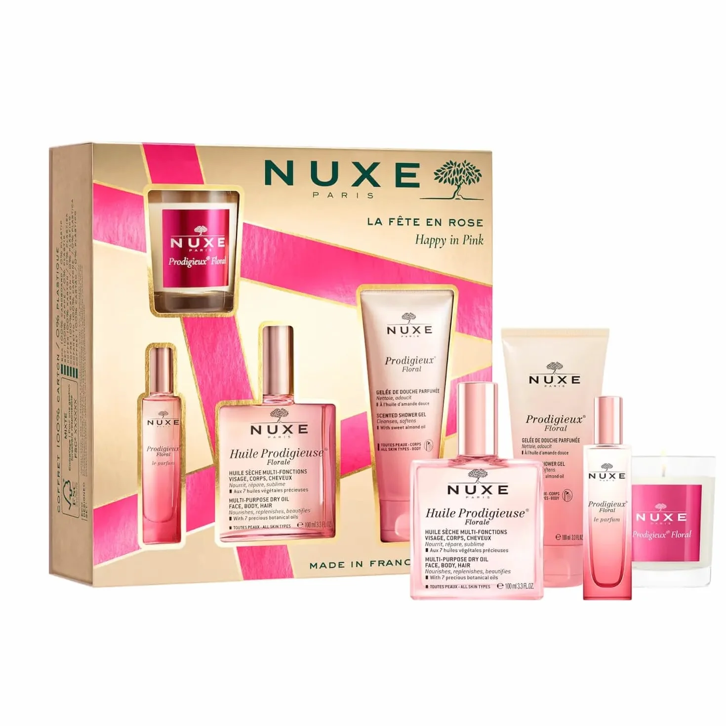 Nuxe Prodigieux Coffret La Fête en Rose