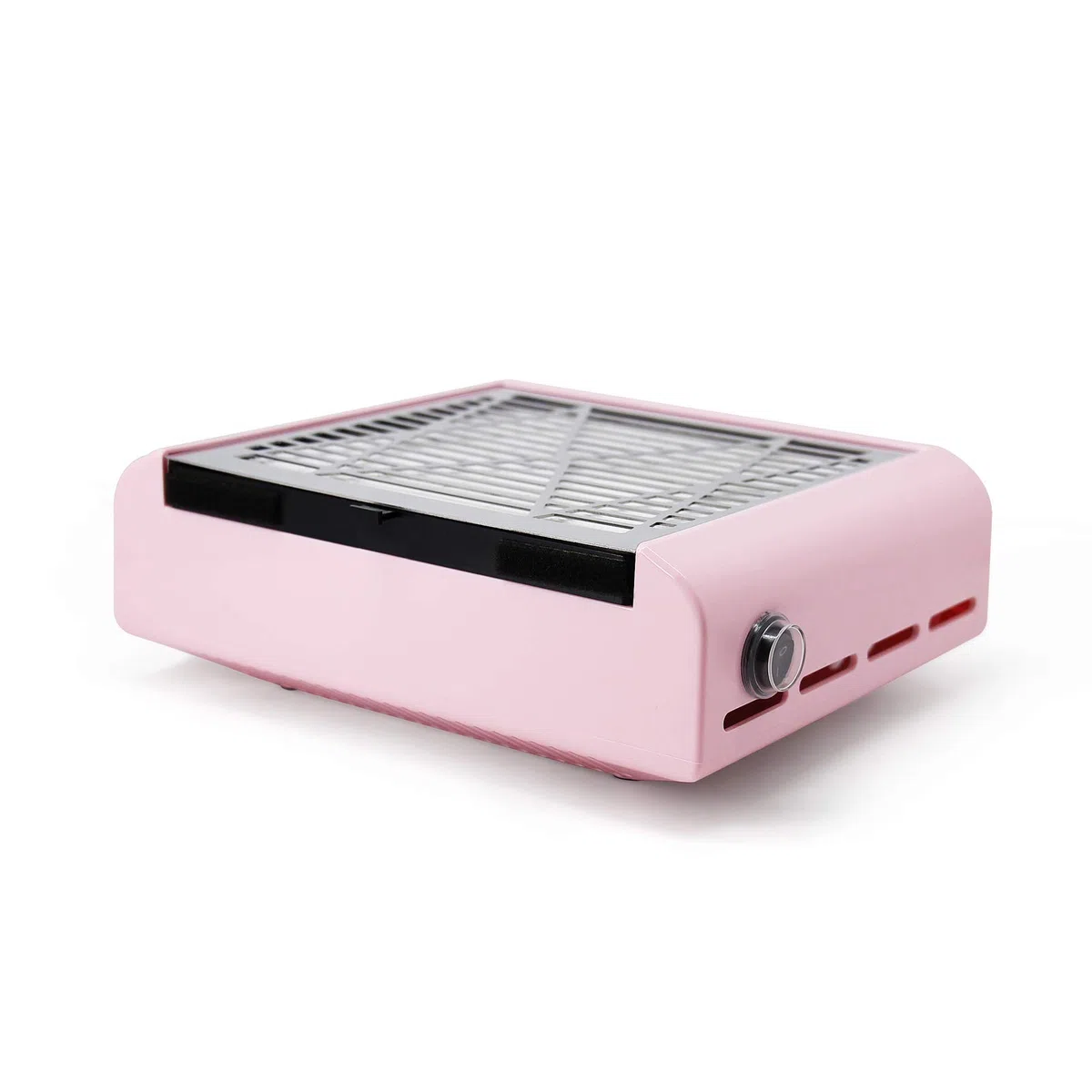 Aspirateur Ongles pour Manucure, Aspirateur Table Ongle Puissant, Aspirateur Poussiere Ongle Professionnel Manucure, Rose