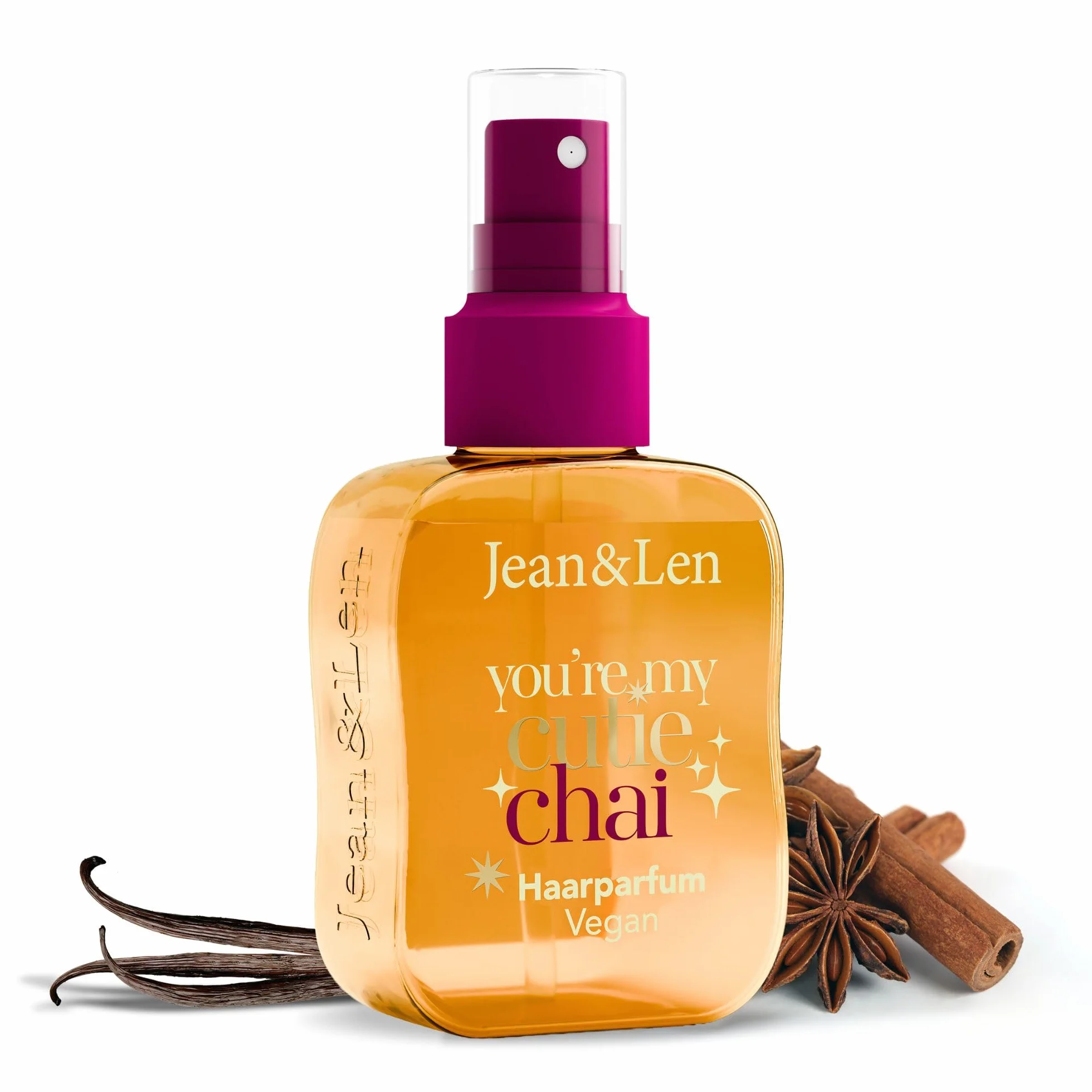 Jean & Len Parfum capillaire You're My Cutie Chai 105 ml nourrissant acides aminés panthénol végane