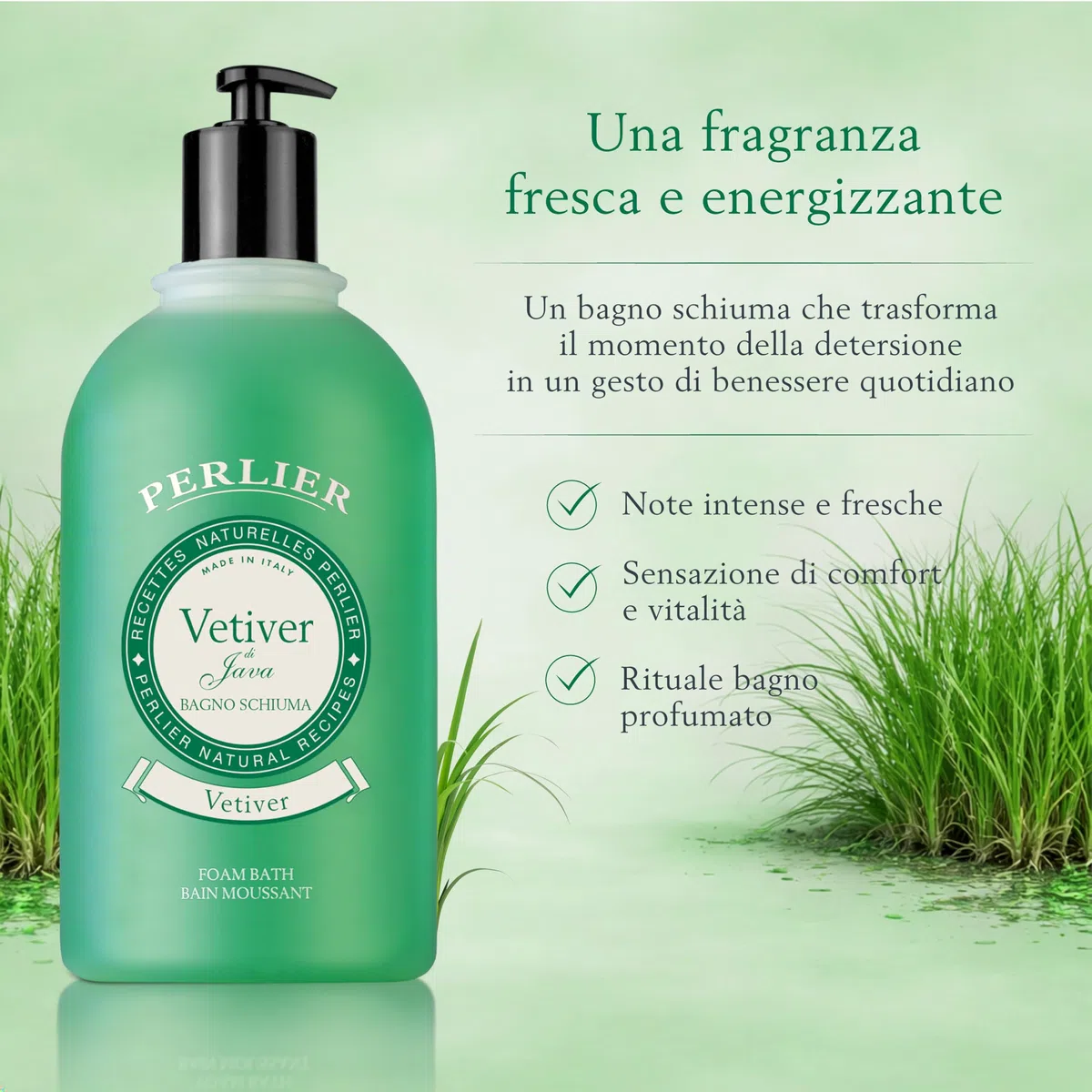 Perlier Bain Mousse Vert 3000 ml