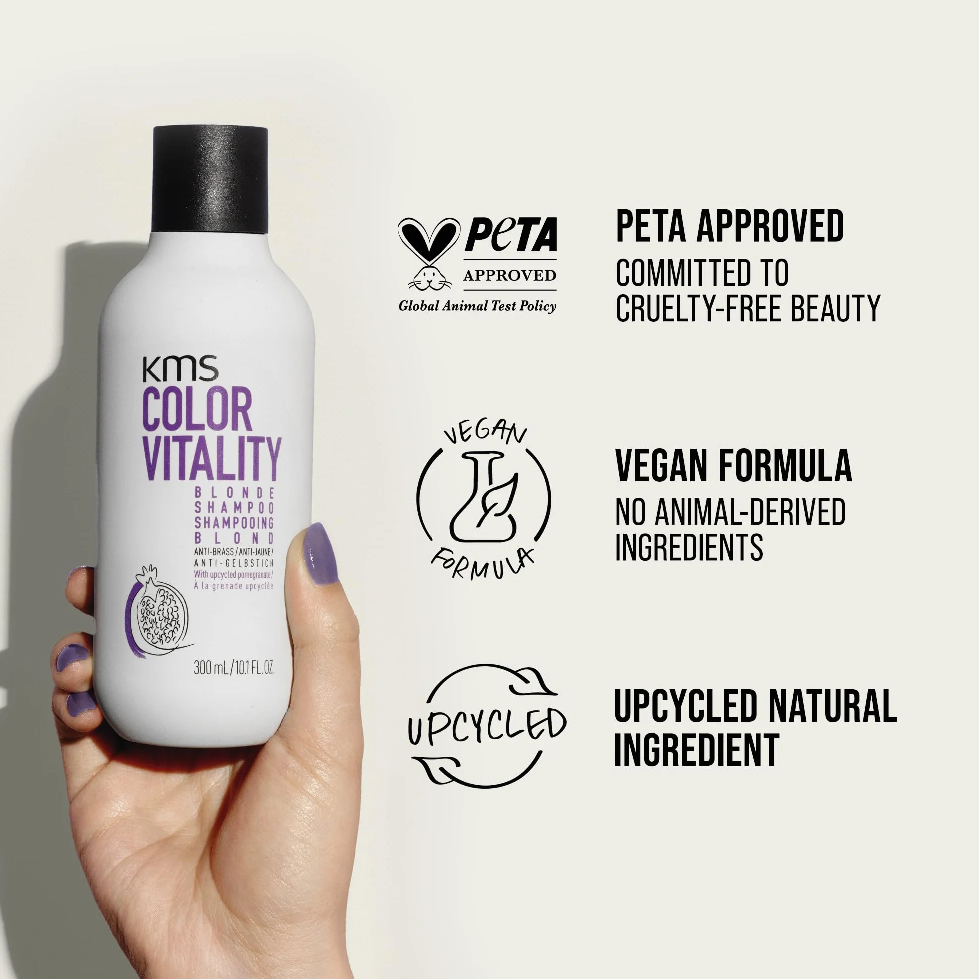 Color Vitality Blonde Conditioner by KMS for Unisex - 25.3 oz Conditioner