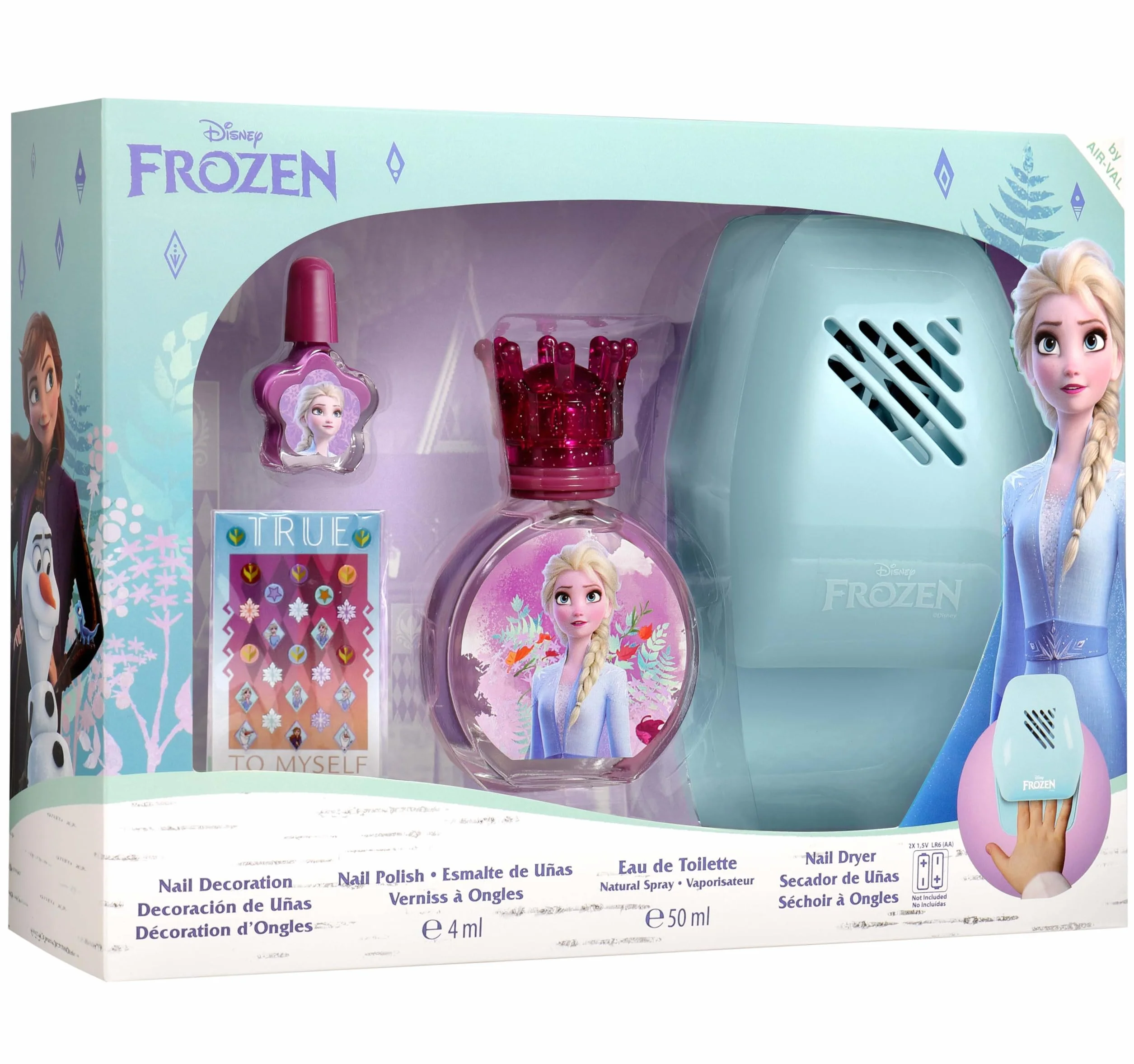 Frozen Coffret EDT 50 ml et kit de manucure