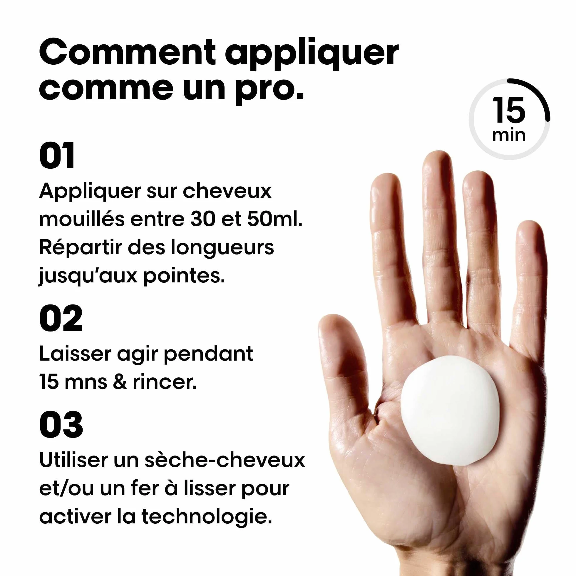L'OREAL PROFESSIONNEL Soin Cheveux Lissant Keratin Alpha Sleek Anti-Frisottis 200 ml