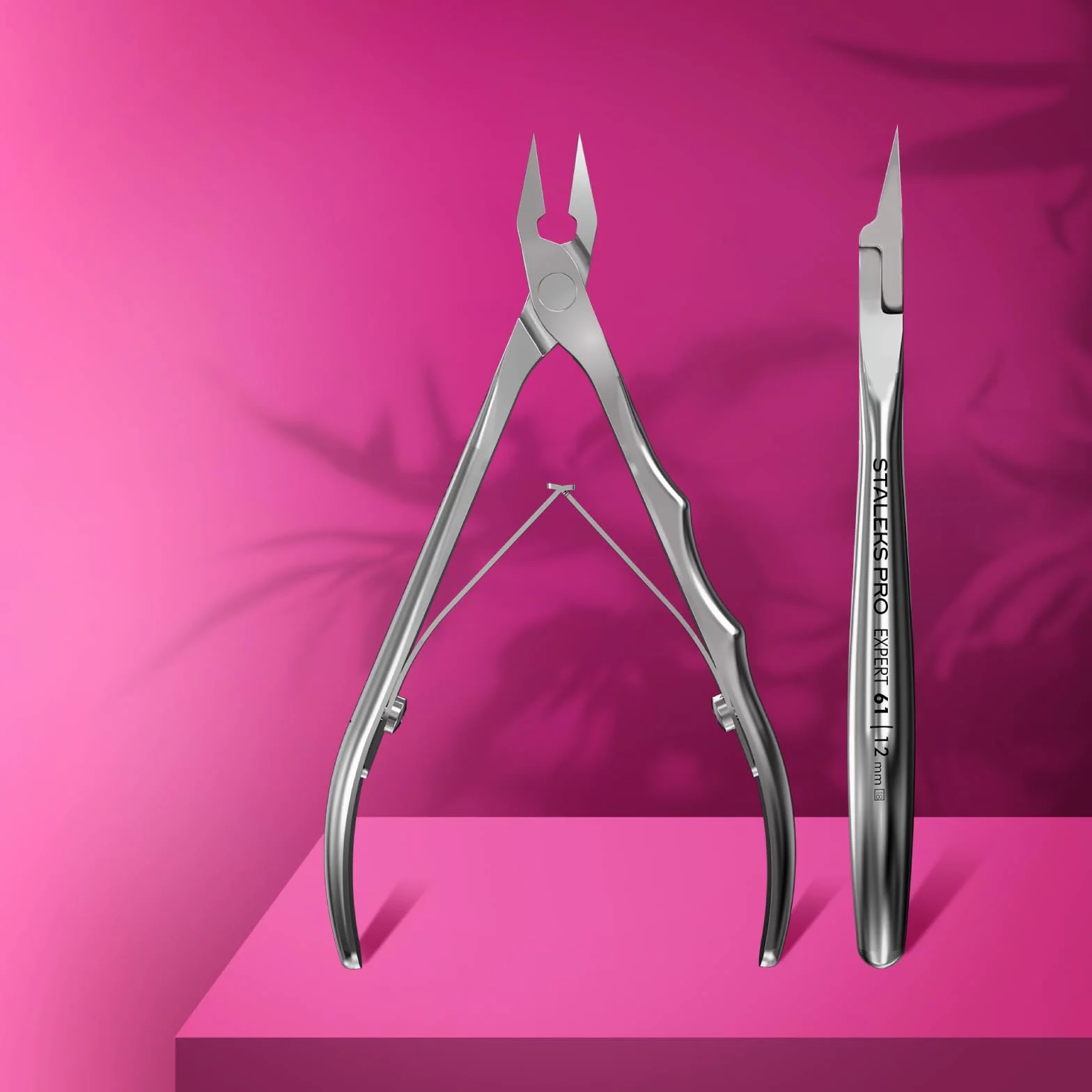 Staleks Pro Expert Pince à Ongles Incarnés Professionnelle Acier Inoxydable Lames 12 mm NE-61-12