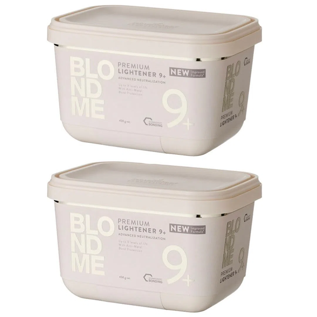 SCHWARZKOPF PROFESSIONAL - BLOND ME PPL9+ Poudre Comp. Décolorante Prémium 450g Lightener 9+