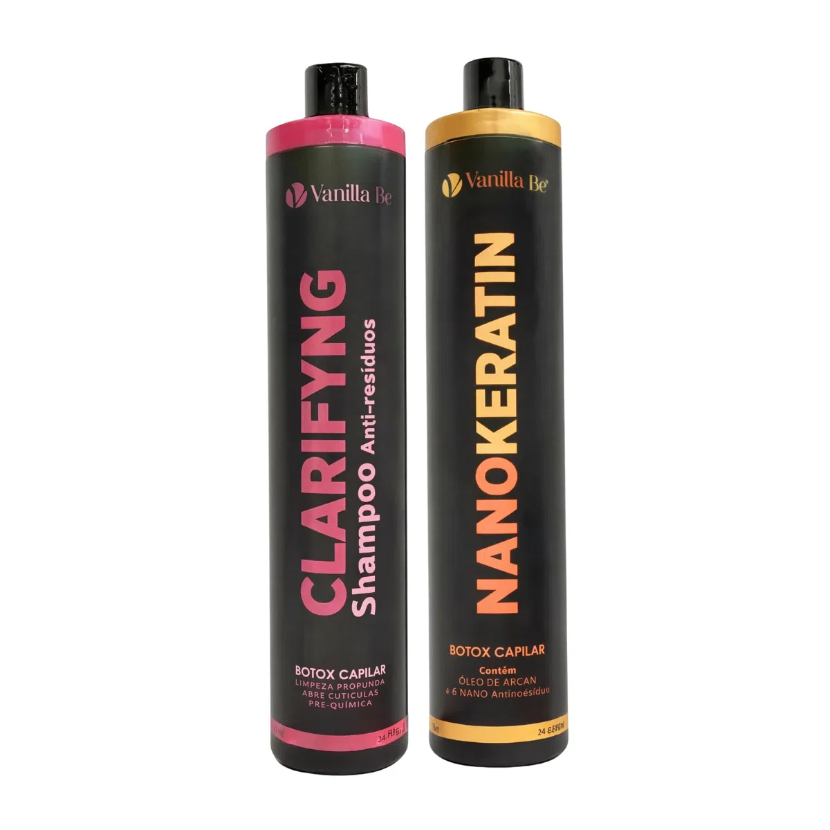 Kit Lissage Nano Kératine Vanilla BE 2x1L