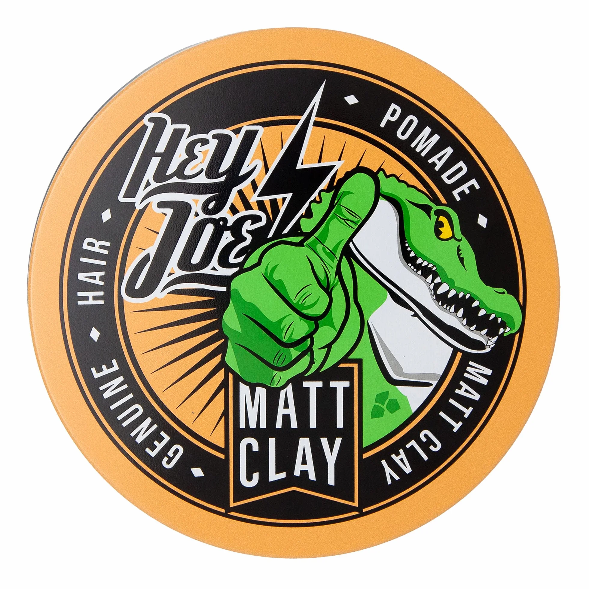 HEY JOE! - Genuine Hair Pomade Matt Clay Pro Size | Cire Mate à Tenue Moyenne - Boîte de 350 ml