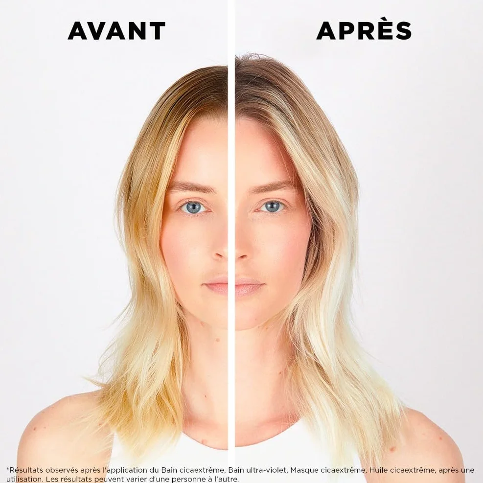 KERASTASE Blond Absolu Fondant Fortifiant Profond Cicaflash Après-Shampoing Réparateur Anti-Casse Cheveux Blonds Décolorés Méchés 250 ml