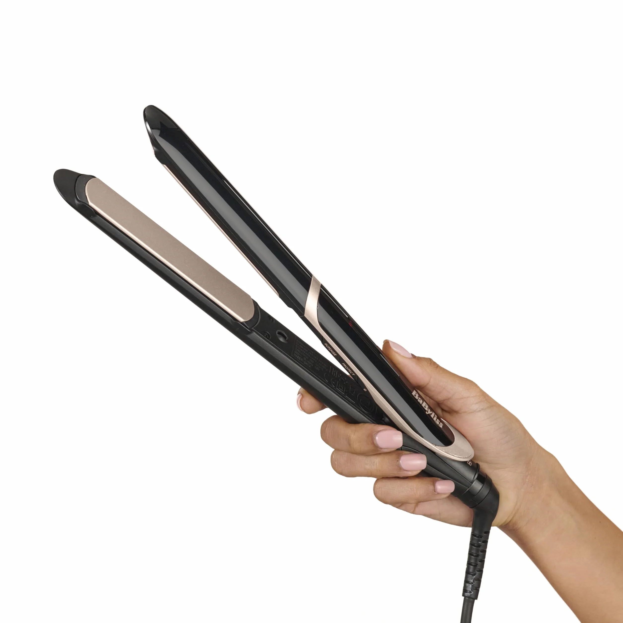BaByliss Lisseur Cheveux Super Smooth ST393E Plaques céramique Ionique Anti-frisottis 140-235°C