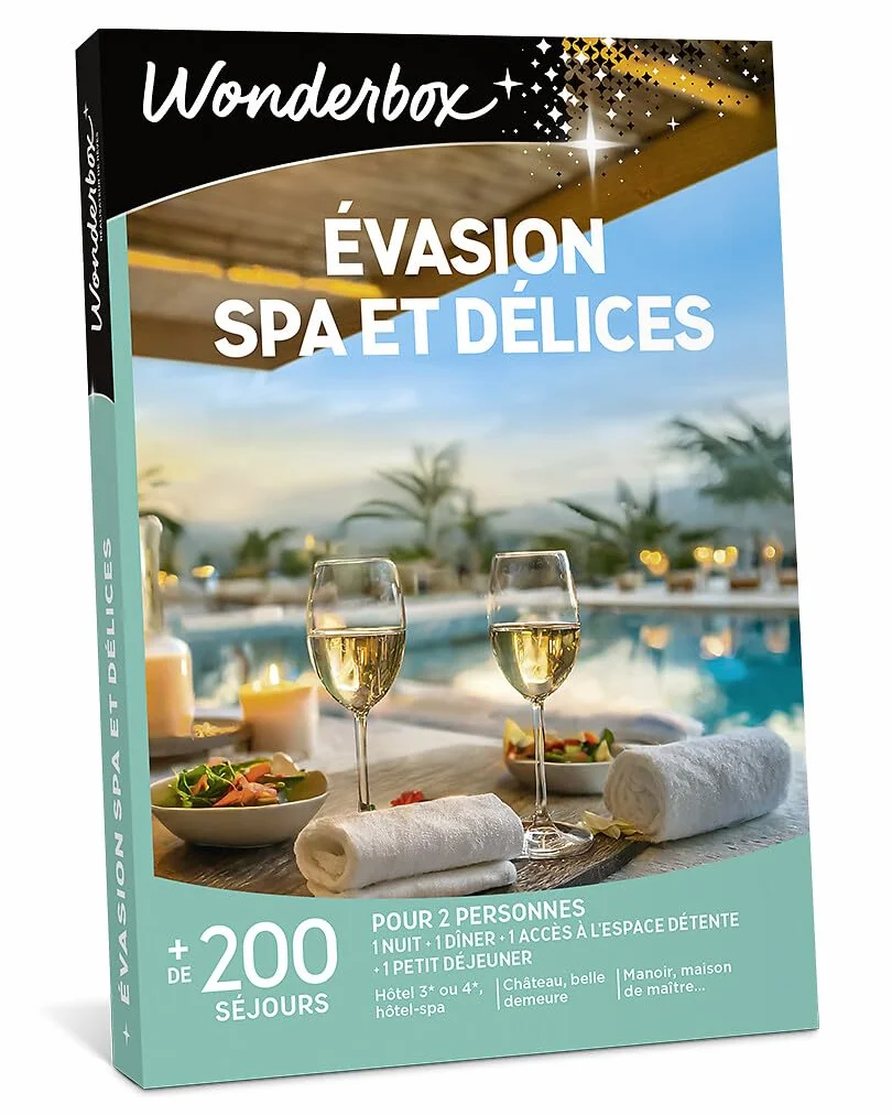 Wonderbox Évasion Spa Et Délices Coffret Cadeau Séjours