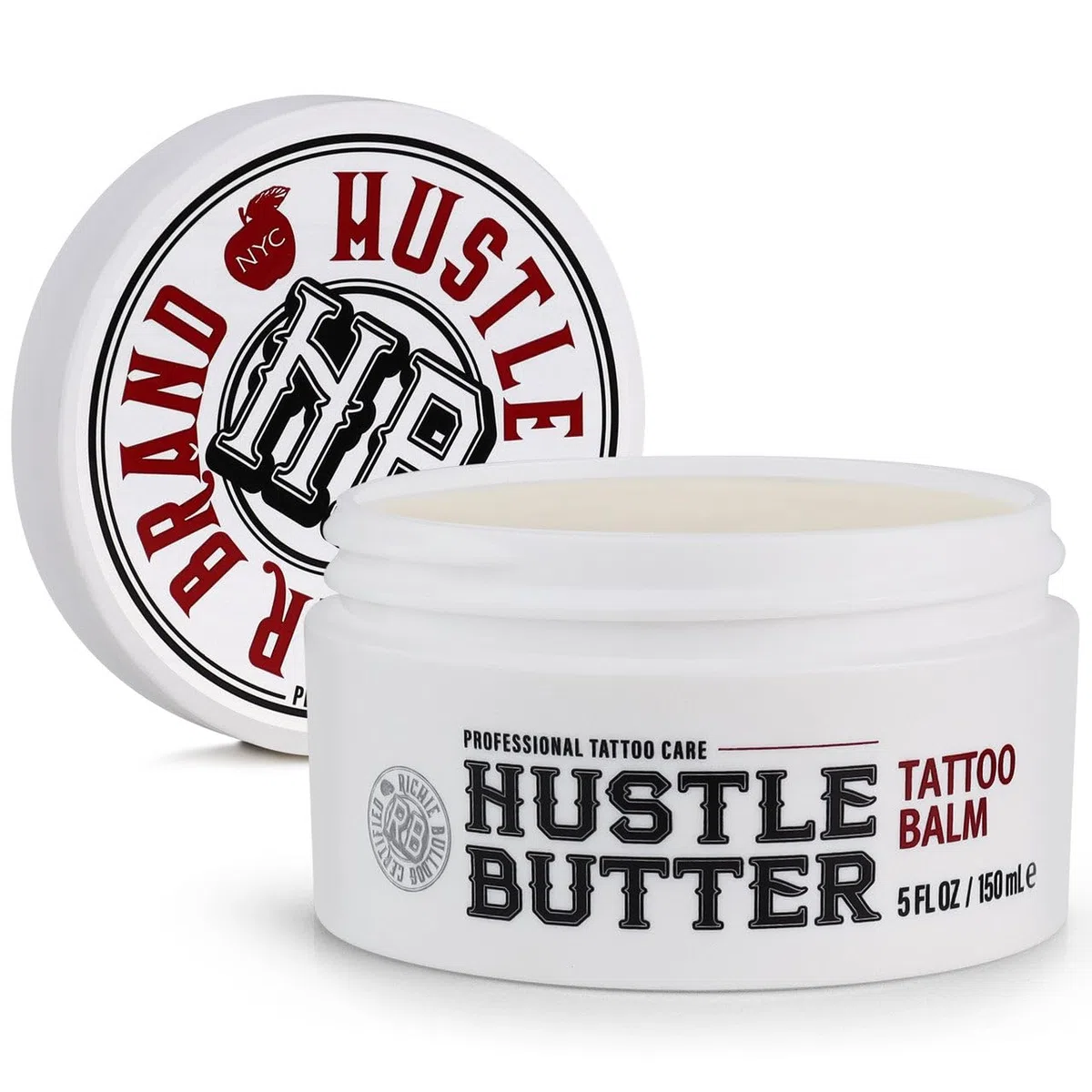 Lot de 2 pots de beurre pour tatouage Hustle Butter Deluxe - 150 g)