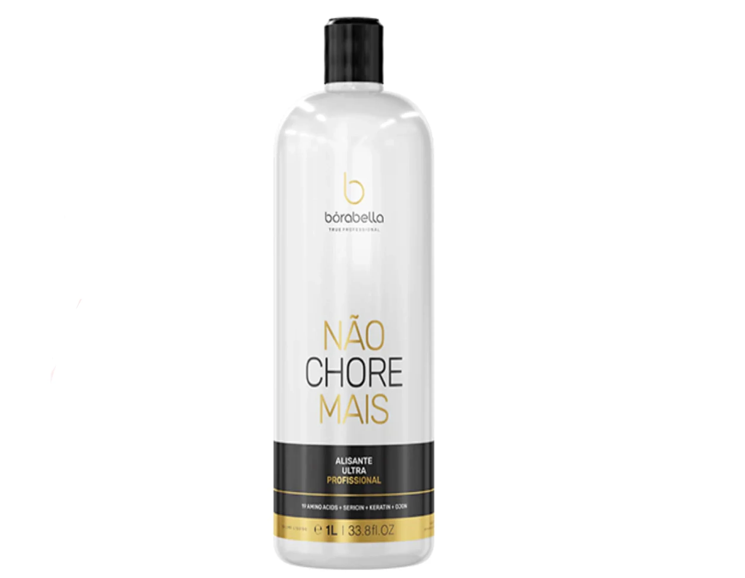 Borabella Não Chore Maïs Ultra Lissage professionnel sans formaldéhyde avec 19 acides aminés, séricine et kératine 1000 ml