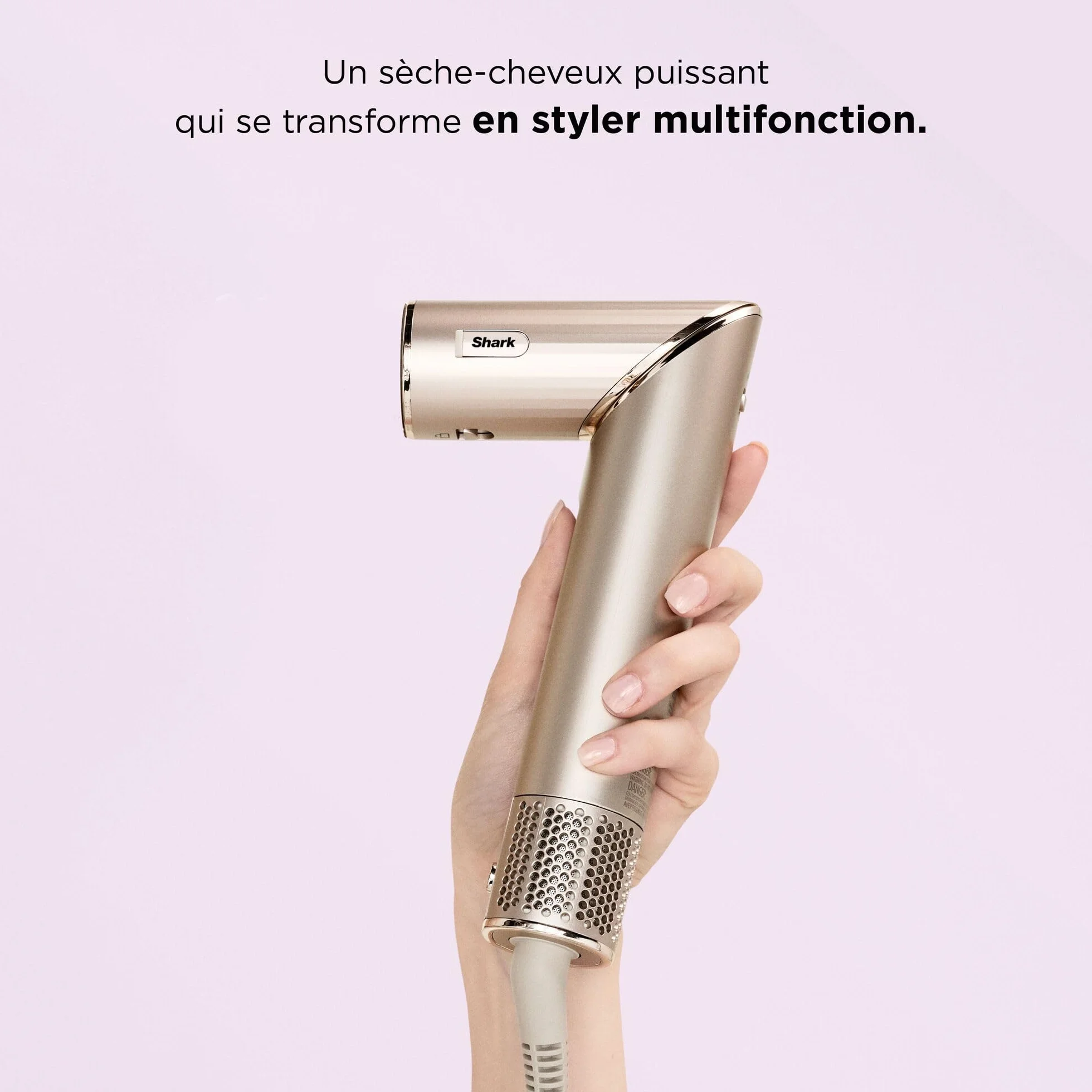 Shark styler à air chaud multi-styles avec boucleurs auto-enroulants, brosses, concentrateur