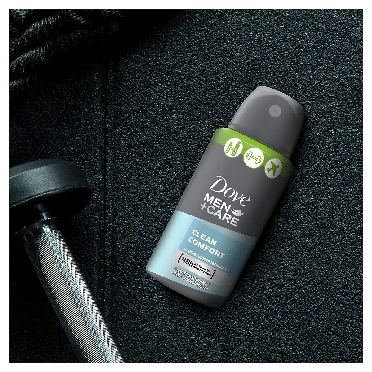 Dove Men+ Care Clean Comfort Déodorant en aérosol comprimé 75 ml