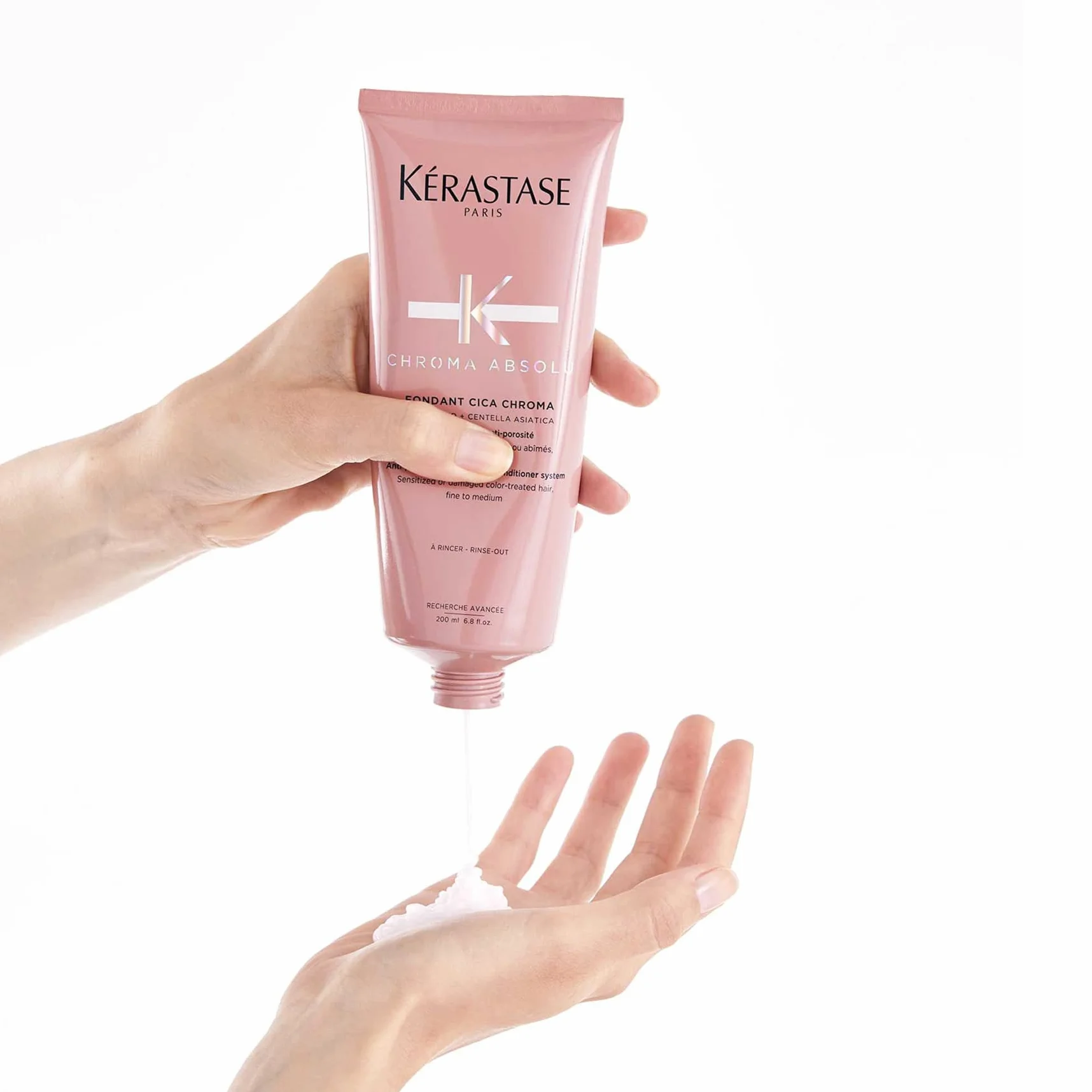 KÉRASTASE Chroma Absolu Fondant Cica Chroma Après-Shampoing Réparateur Anti-Porosité 200 ml