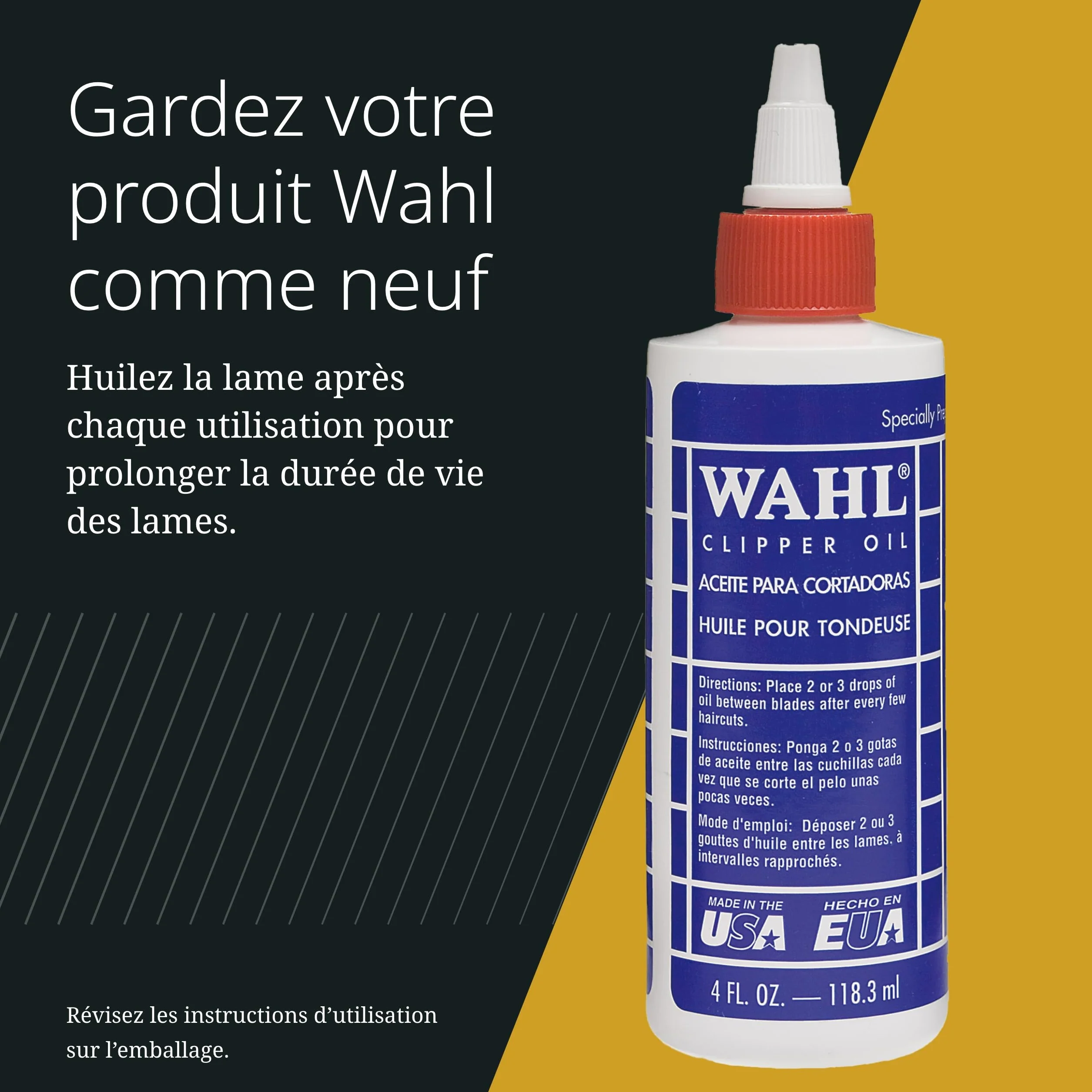Wahl Magic Clip Tondeuse à cheveux sans fil rouge