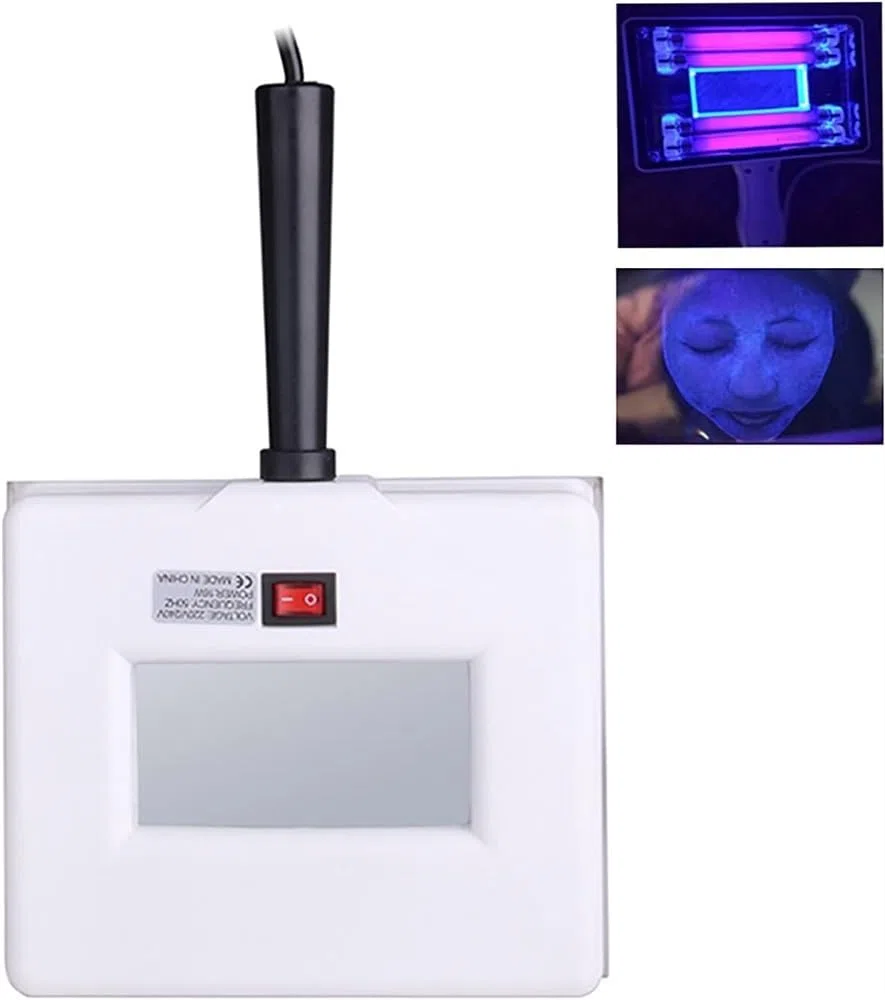 Lampe analyseur UV de Peau, Lampe en Bois, Test de la Peau du Visage, loupe d'analyse, Machine Spa