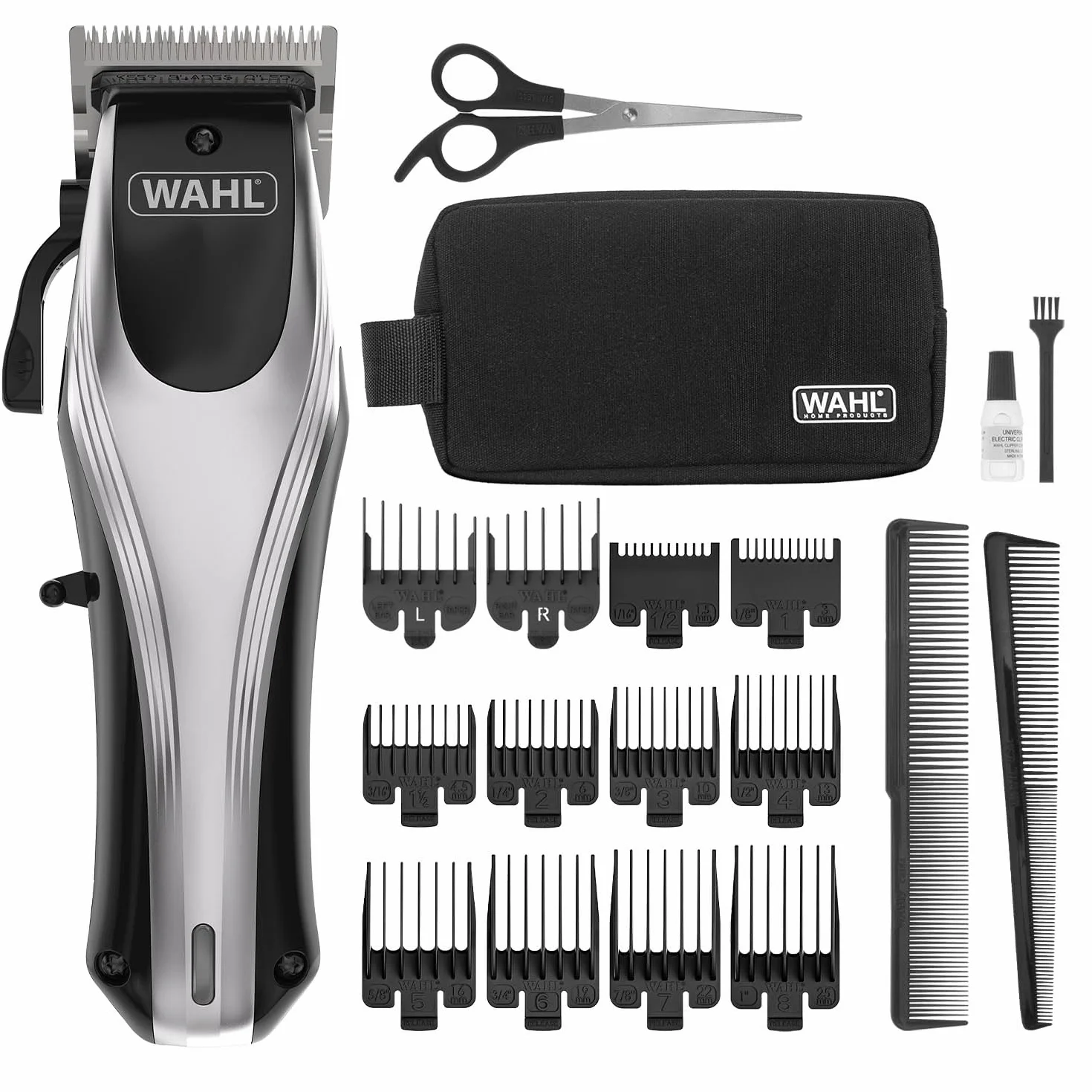 Wahl Rapid Clip Tondeuse Homme Rechargeable Lithium-Ion Sans Fil Professionnelle