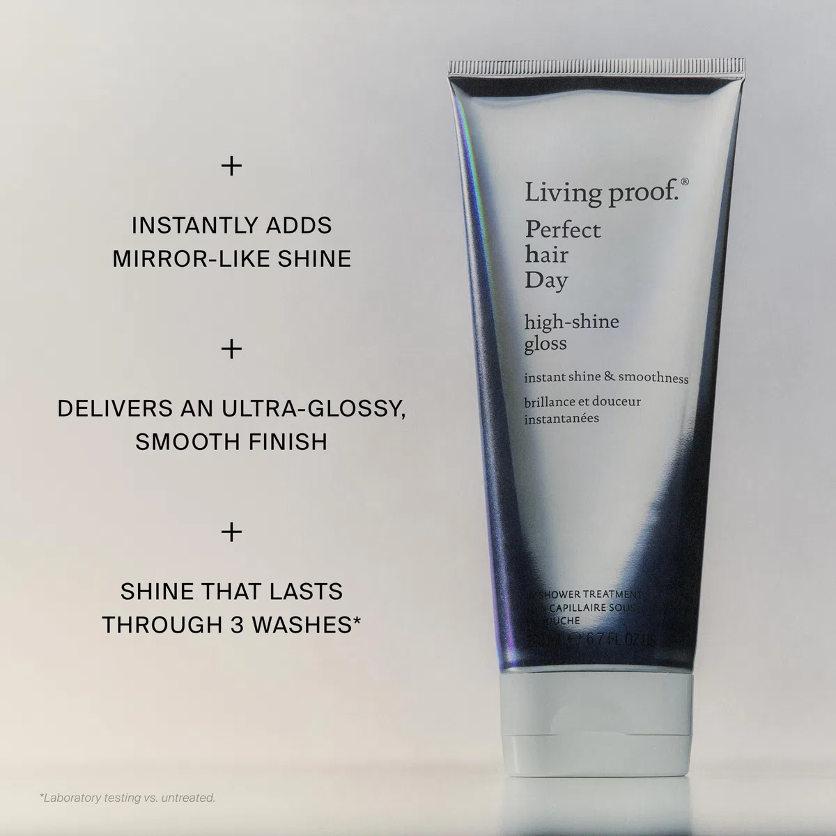 Living Proof PhD High-Shine Gloss Soin Brillance sans silicone 200ml