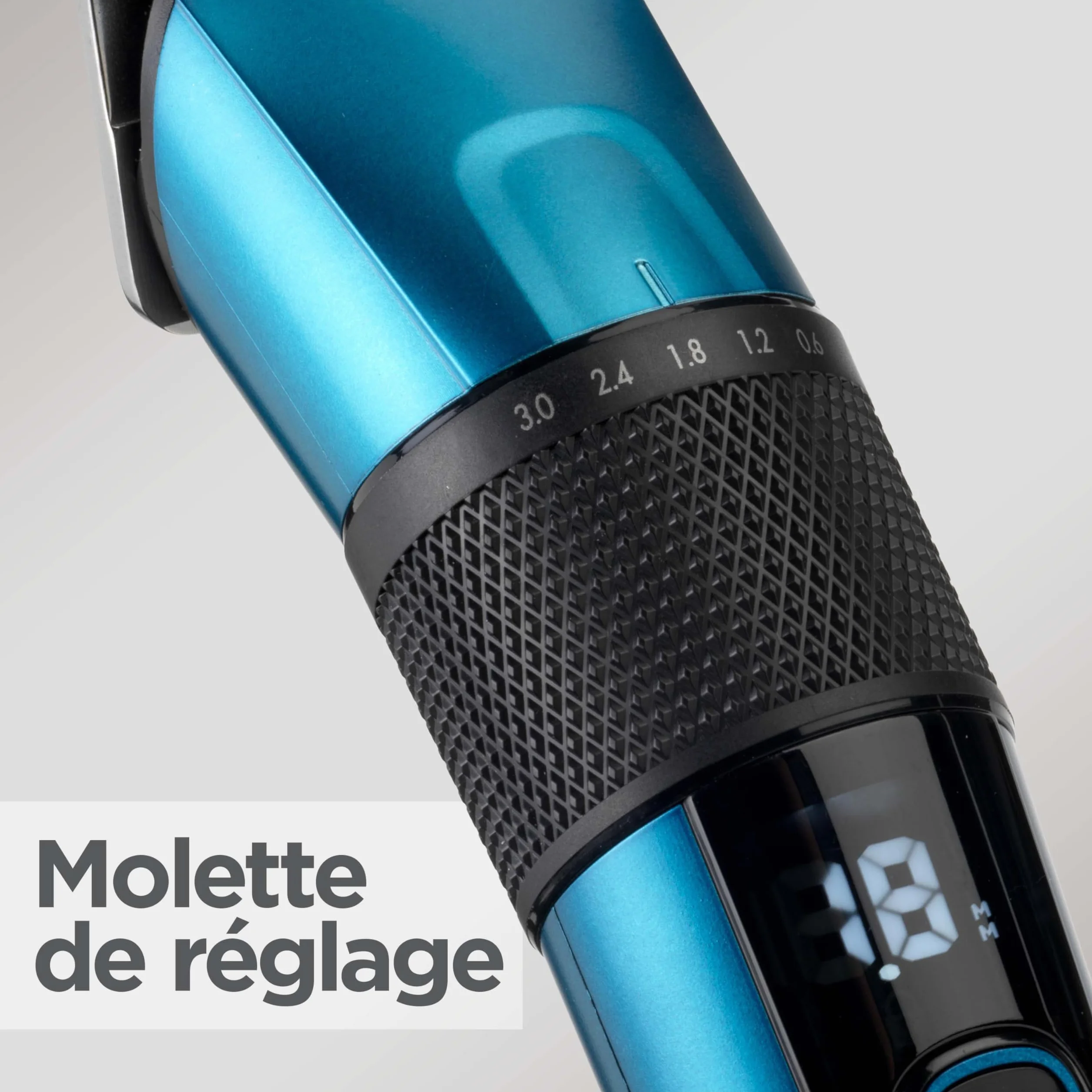 BaByliss Tondeuse cheveux lame acier japonais batterie lithium 160 min charge 3 h étui rangement rigide noir E990E