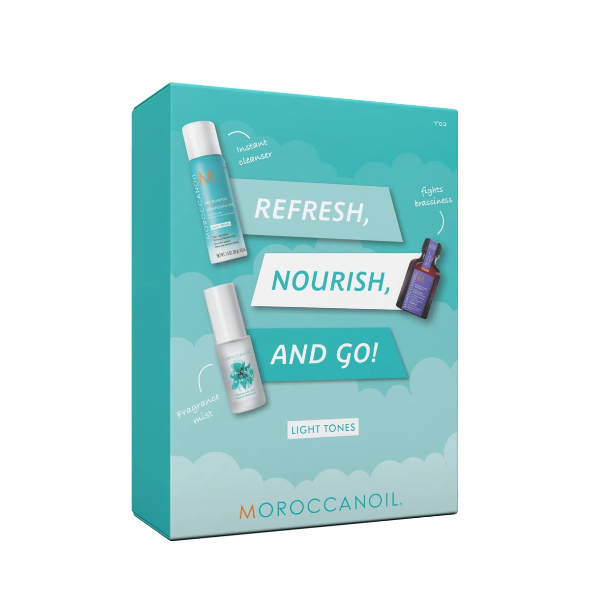 Moroccanoil REFRESH, NOURISH, AND GO! Light Tones