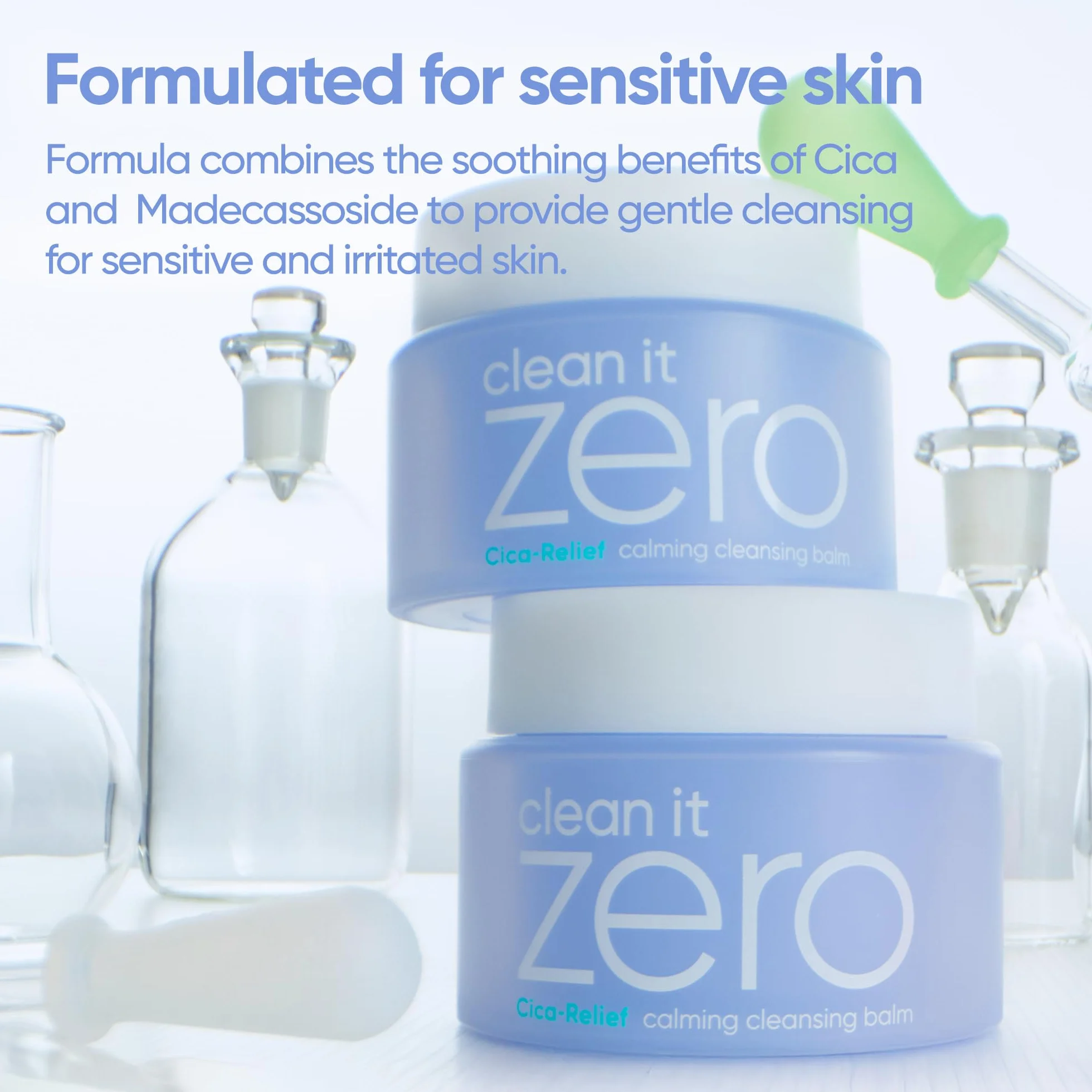 BANILA CO Clean it Zero Baume Nettoyant Apaisant Démaquillant Coréen Peaux Sensibles Centella Asiatica Madécassoside 100 ml