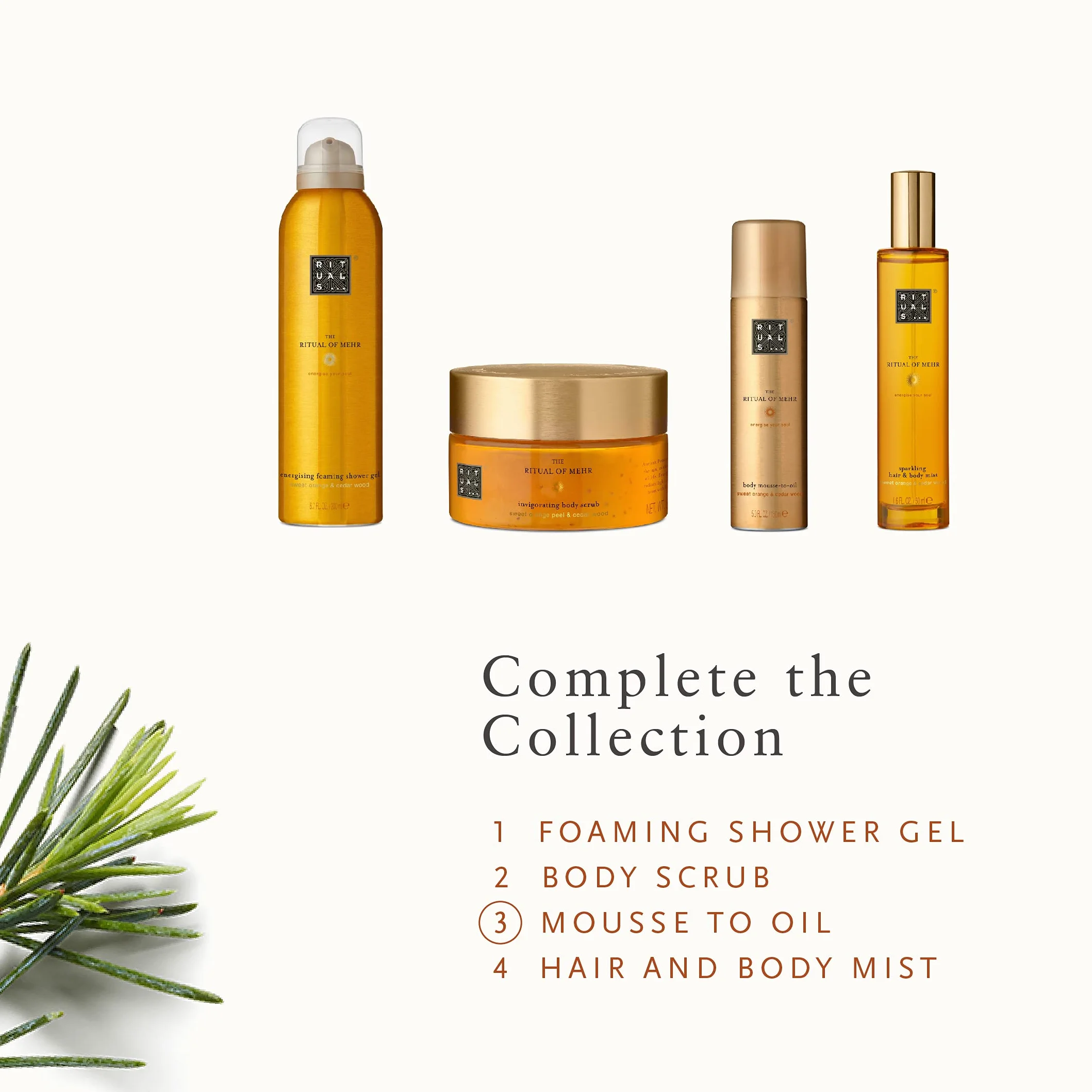 THE RITUAL OF MEHR Mousse-En-Huile Nourrissante 150 ml