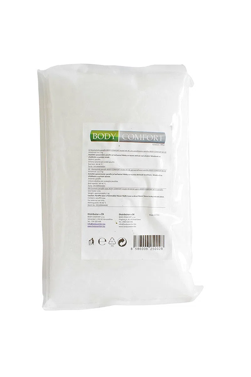Cosmetic Paraffin Cire Comfort BC 02 approx. 1 Kg: Medicalement testé + cire avec la plus basse température de fonte 44-46 degrees Celsius