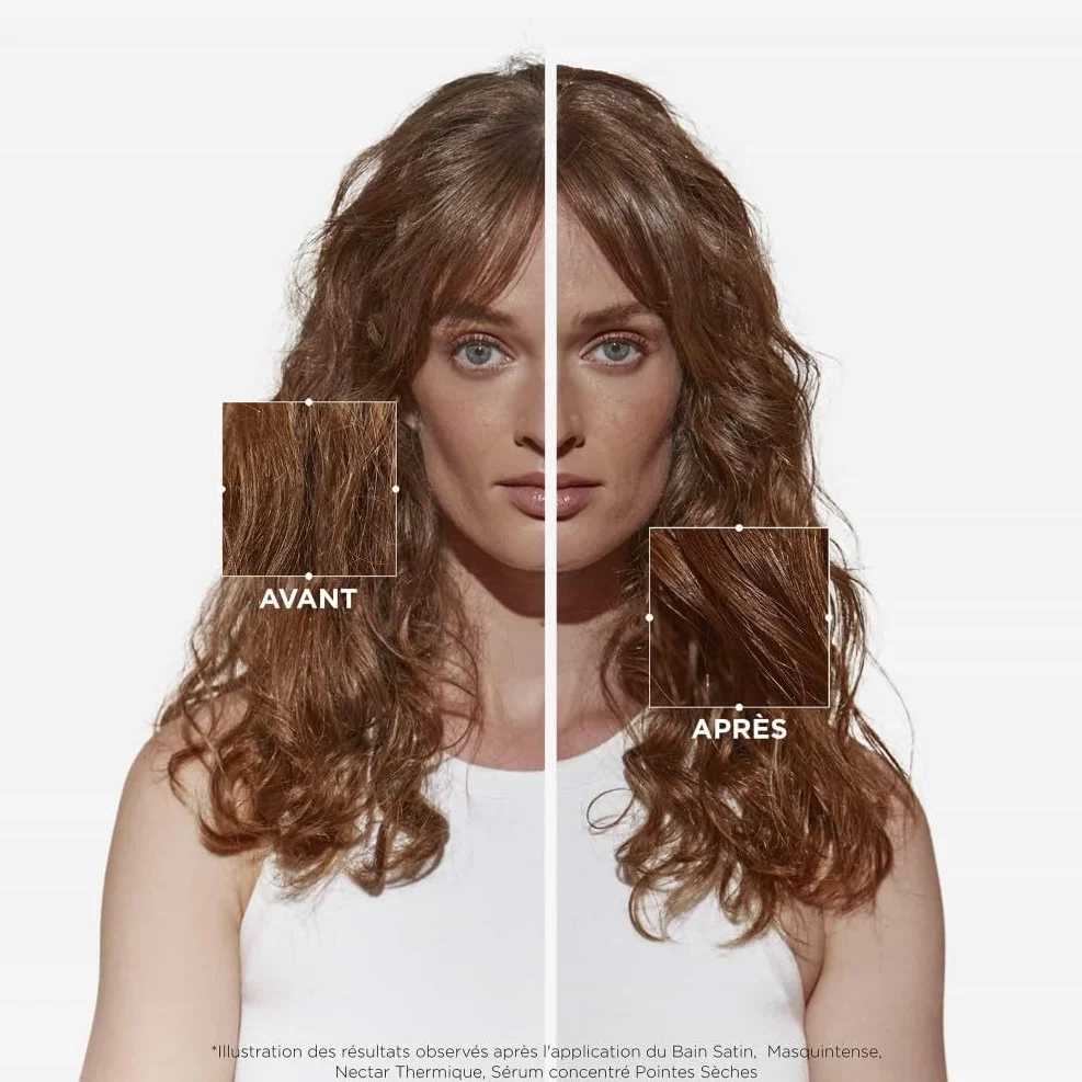 KÉRASTASE Nutritive - Sérum Nutritif Confort Intense - Serum Hydratant Pour Cuir Chevelu Sec - Apporte des Nutriments Essentiels - Niacinamide & Glycérine - +23% Hydratation Immédiate* - 90 ml