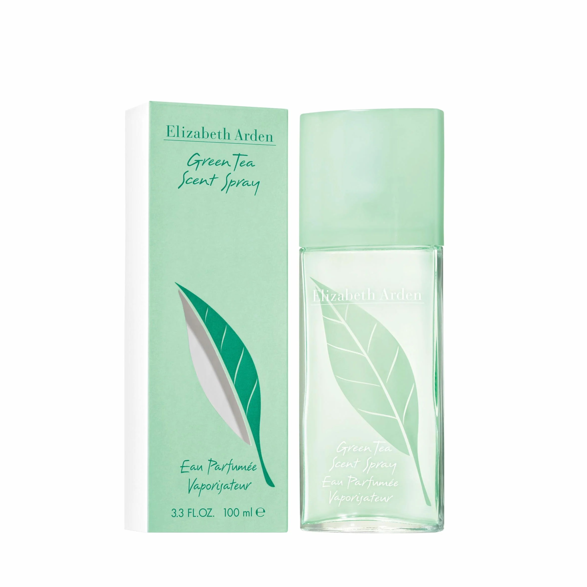 Elizabeth Arden - Green Tea - Eau parfumée pour Femme - Spray Vaporisateur - Fragrance Originale et Enjouée - Senteur Fraîche et Fruitée - A base de Thé Vert - Parfum Léger et Vif
