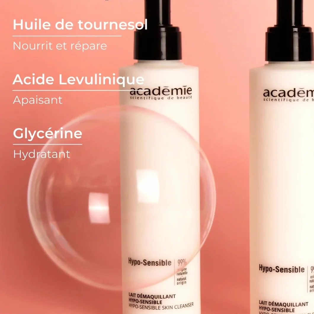 Académie Scientifique de Beauté Lait Démaquillant Hypo Sensible 400 ml Peau Sensible