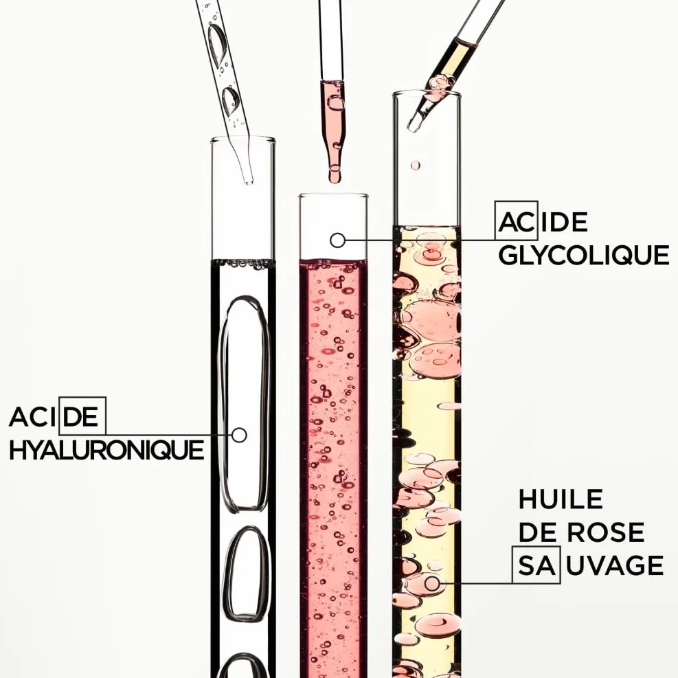KÉRASTASE Gloss Absolu - Anti-Frizz Glaze Milk - Spray Disciplinant tout-en-1 - Acide Hyaluronique, Acide Glycolique et Rose Sauvage - Cheveux Longs et Sujets aux Frisottis