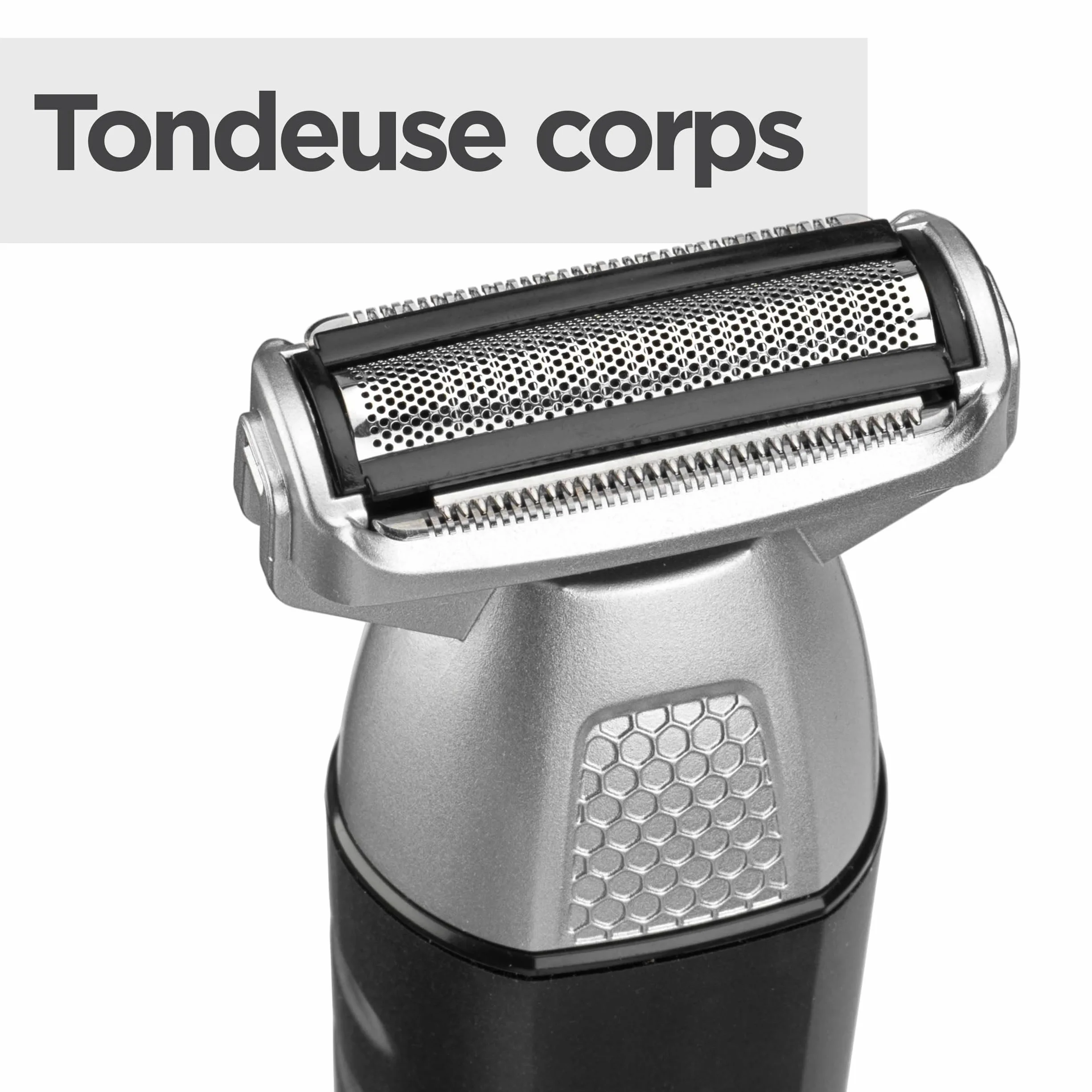 BaByliss Tondeuse Multi-usages Lithium Power 11-in-1 - Kit complet sans fil, barbe, cheveux, nez, oreilles, sourcils, Waterproof, Noir/Gris, MT812E