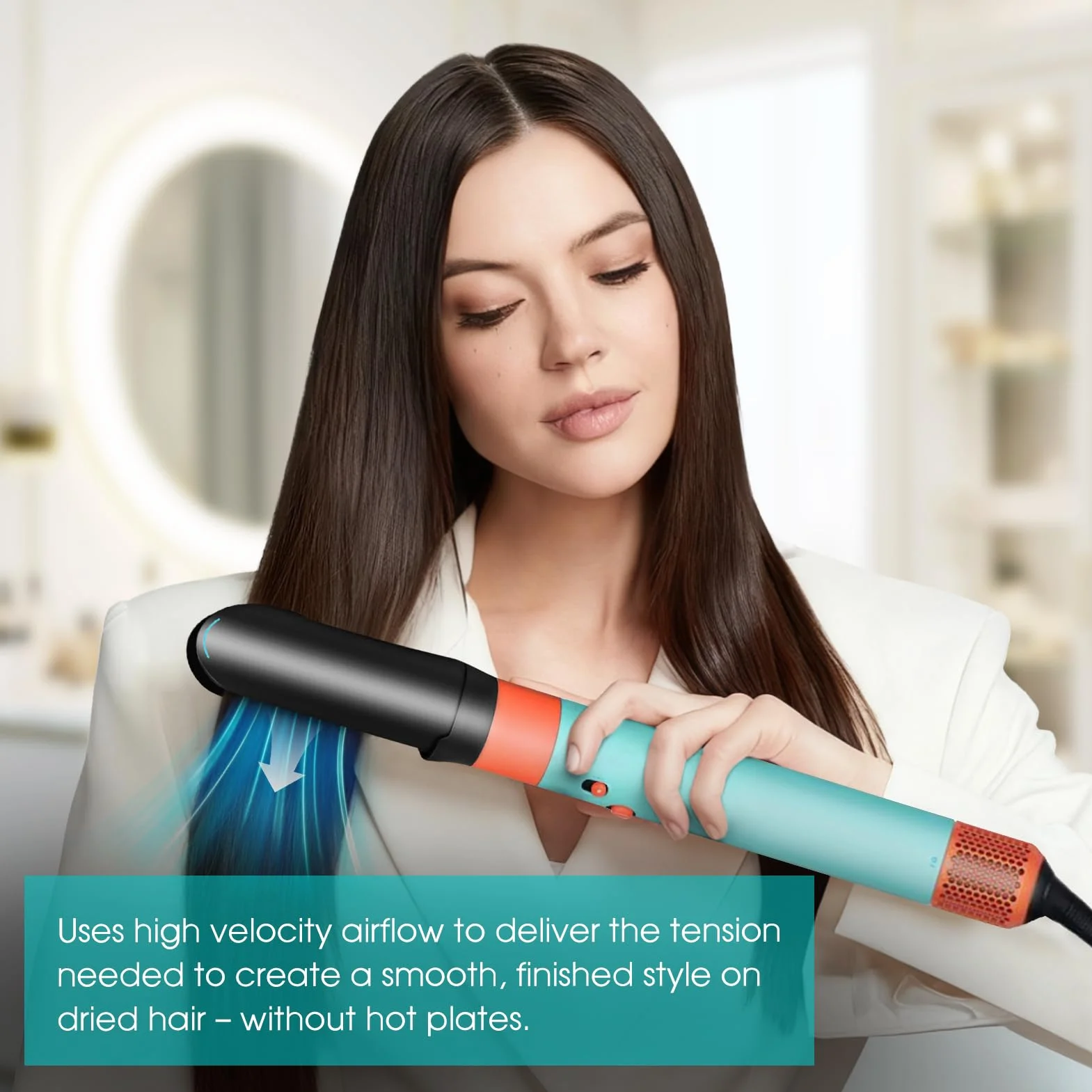 Pour Dyson Airwrap HS01 HS05 HS08, buse de lissage de coiffure