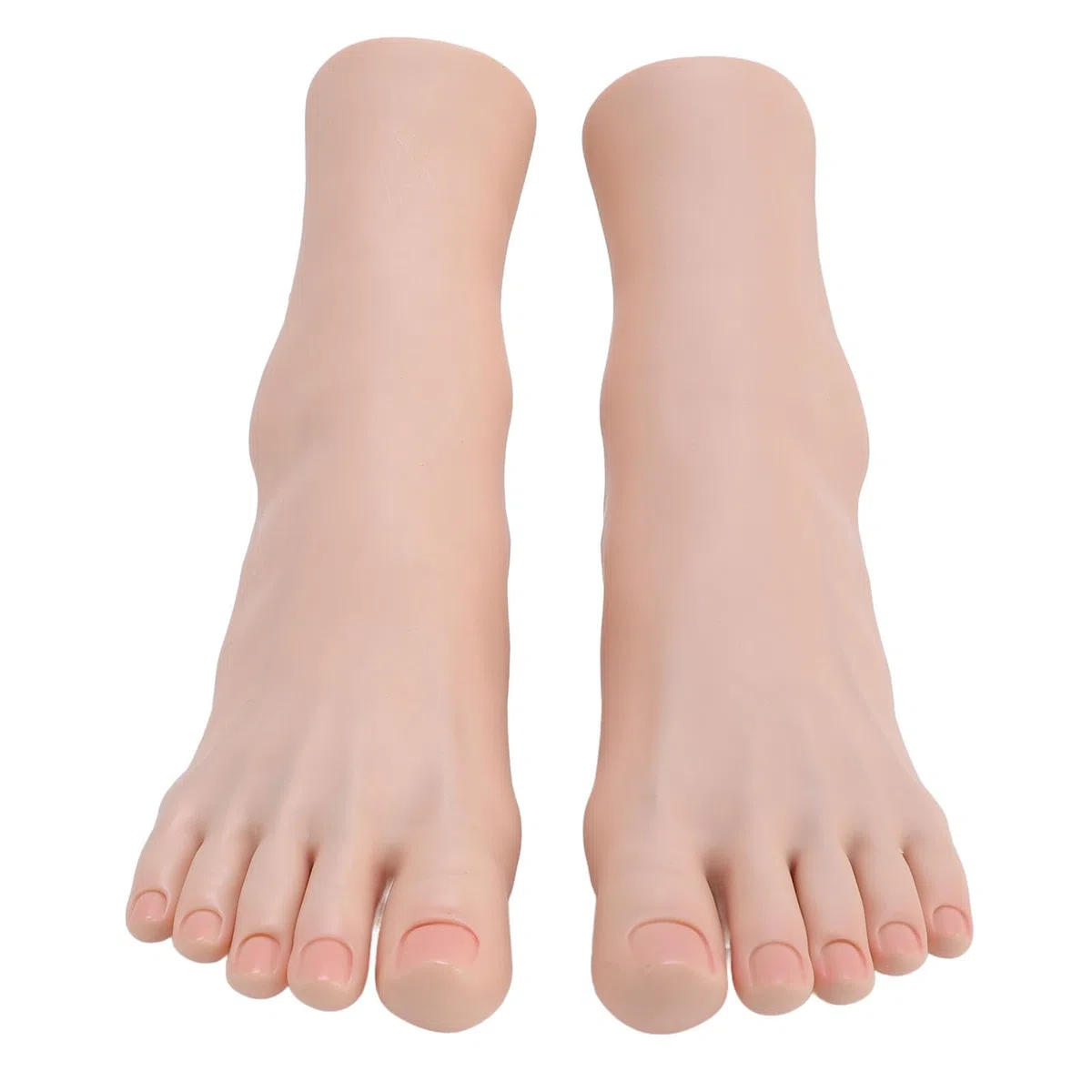 Pieds de Silicone Réaliste, Massage Pratiquer 1 Paire de Modèles de Pieds en Silicone pour l'entraînement beauté