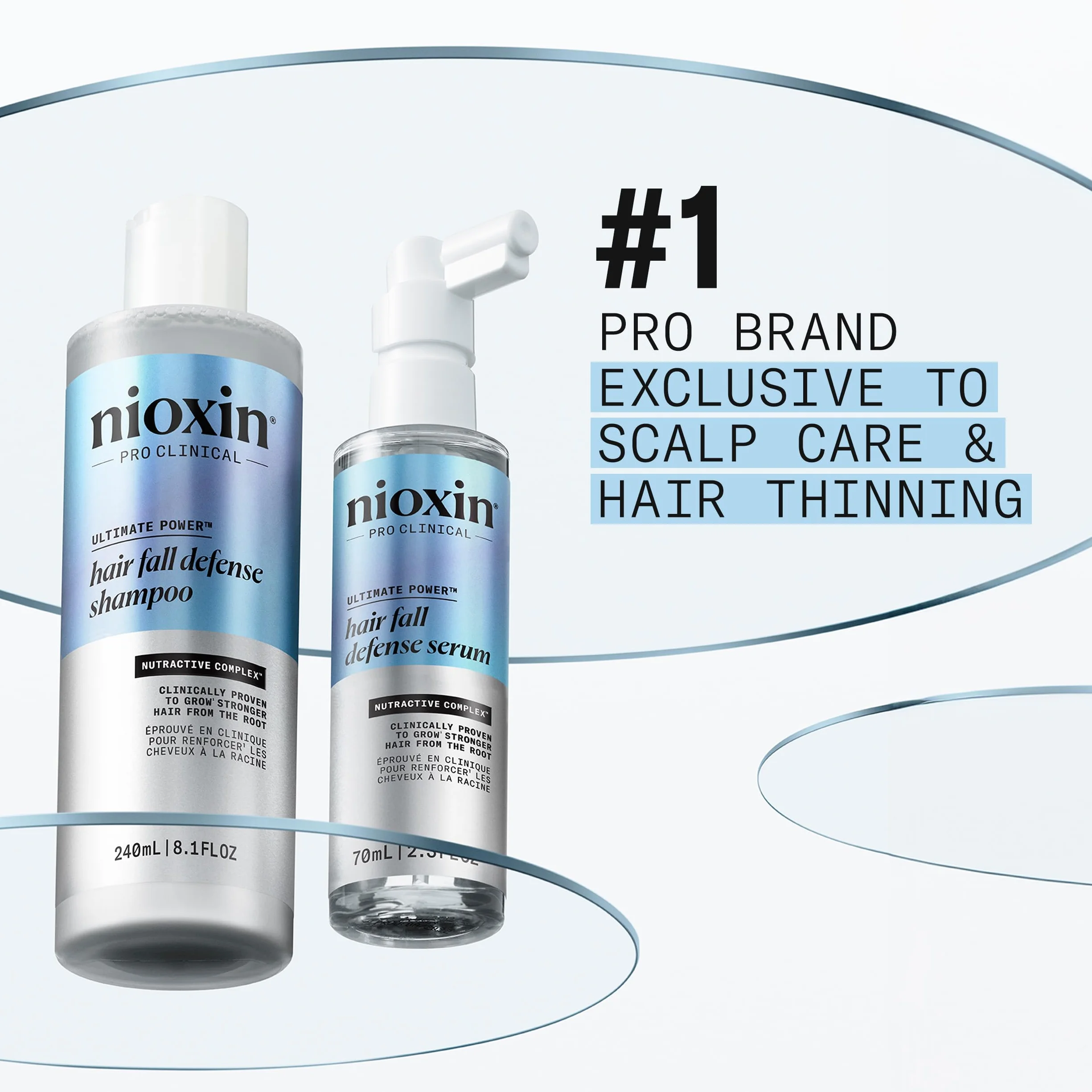 Nioxin Anti Hair Loss Shampoo 240ml - Shampooing Anti-Chute