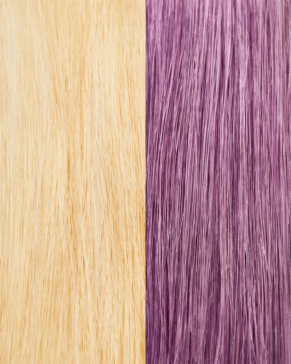 Maria Nila Colour Refresh Lavender 300 ml Masque Capillaire Violet Pigments Semi-Permanents Végan Sans Sulfate Parabène