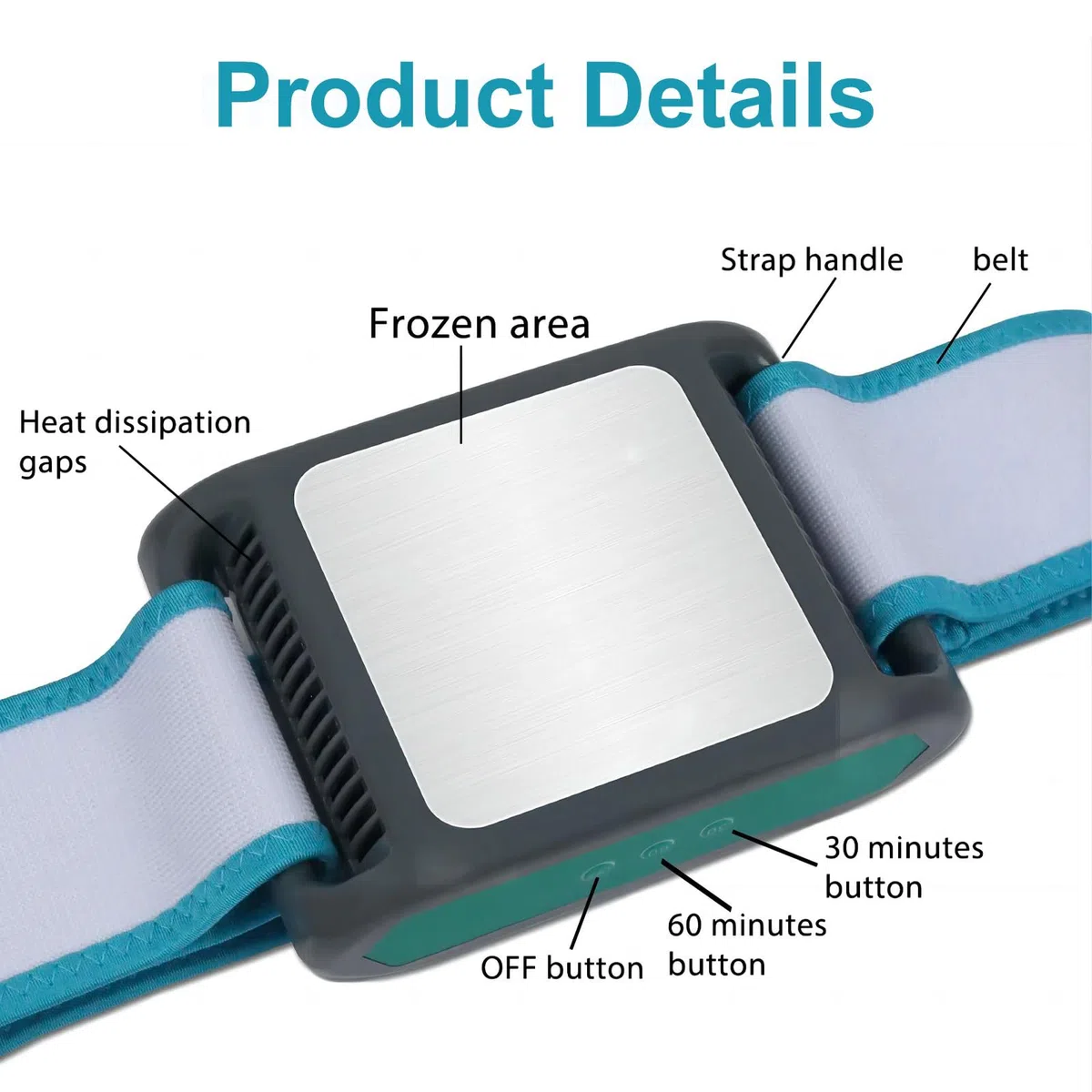 Machine de congélation des graisses - Appareil de cryothérapie portable pour éliminer la cellulite et la graisse du ventre, appareil amincissant le corps