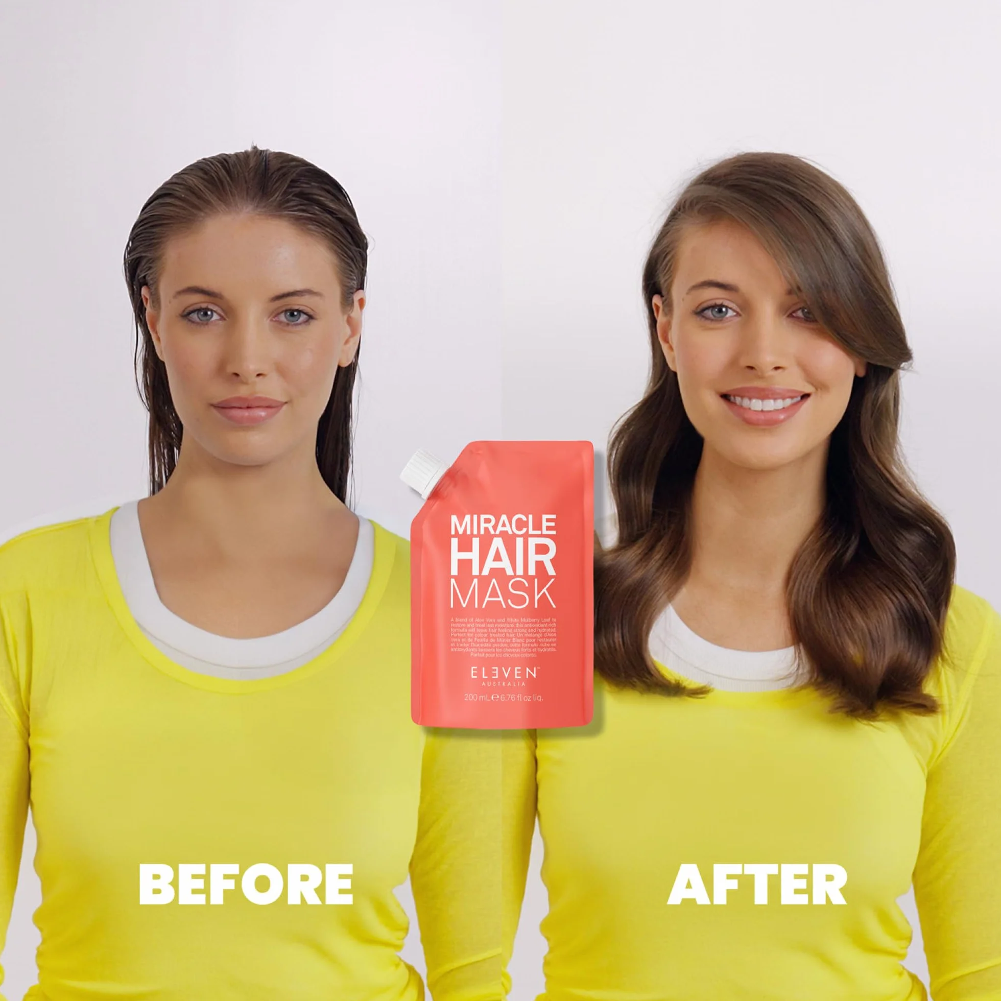 ELEVEN AUSTRALIA Miracle Hair Mask 200 ml - Soin revitalisant pour cheveux secs et abîmés