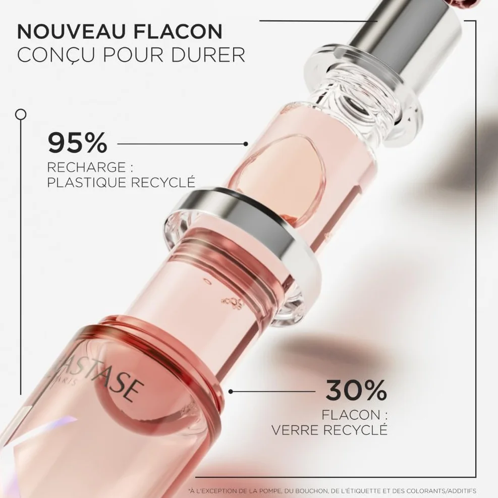KÉRASTASE Chroma Absolu L'Huile Chroma Éclat Rechargeable Huile Capillaire Brillance Multi-Usage Soin Thermo-Protecteur Sans Rinçage Cheveux Colorés