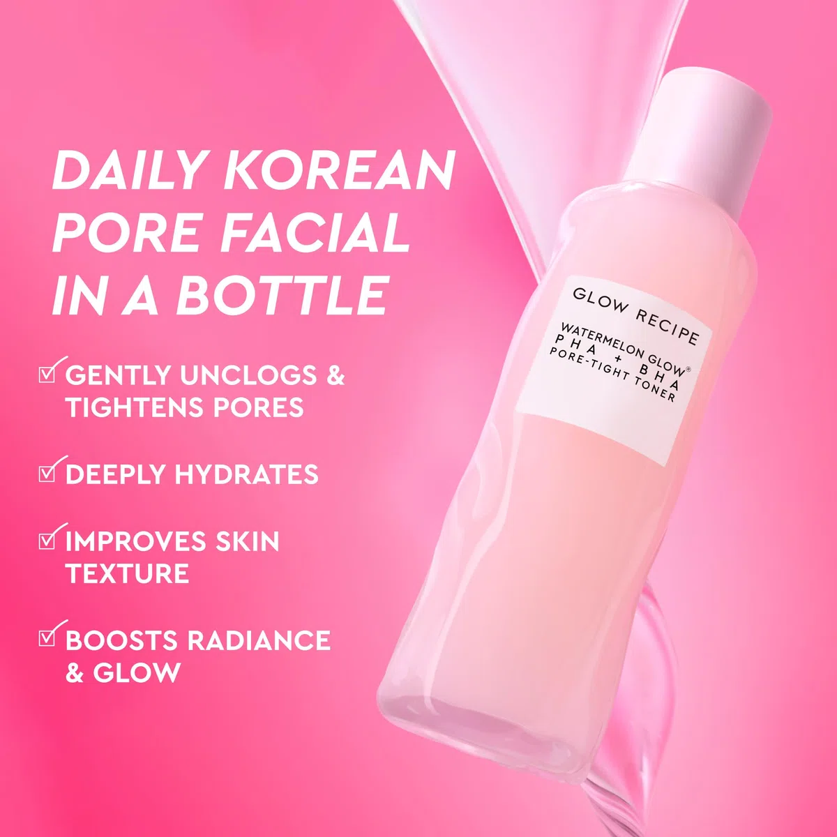 Glow Recipe Watermelon Glow PHA + BHA Pore-Tight Toner 150ml